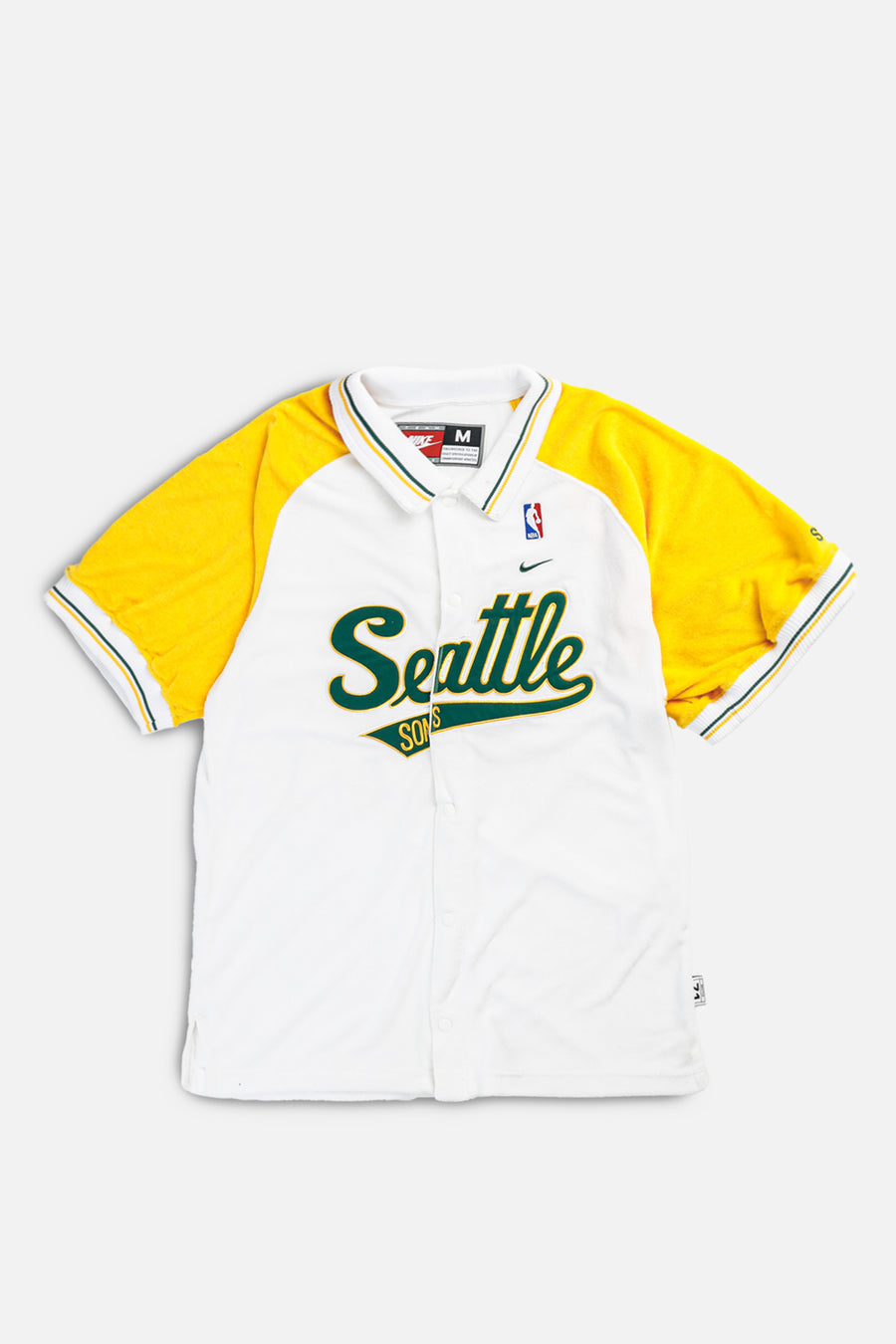 Vintage Seattle SuperSonics NBA Warmup Tee - M