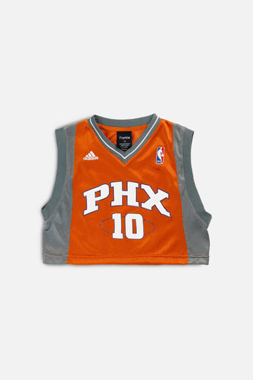 Rework Phoenix Suns NBA Crop Jersey - S