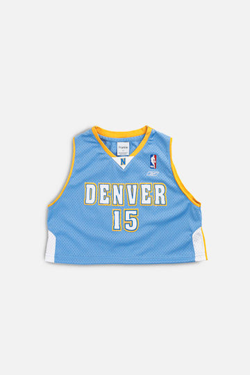 Rework Denver Nuggets NBA Crop Jersey - S