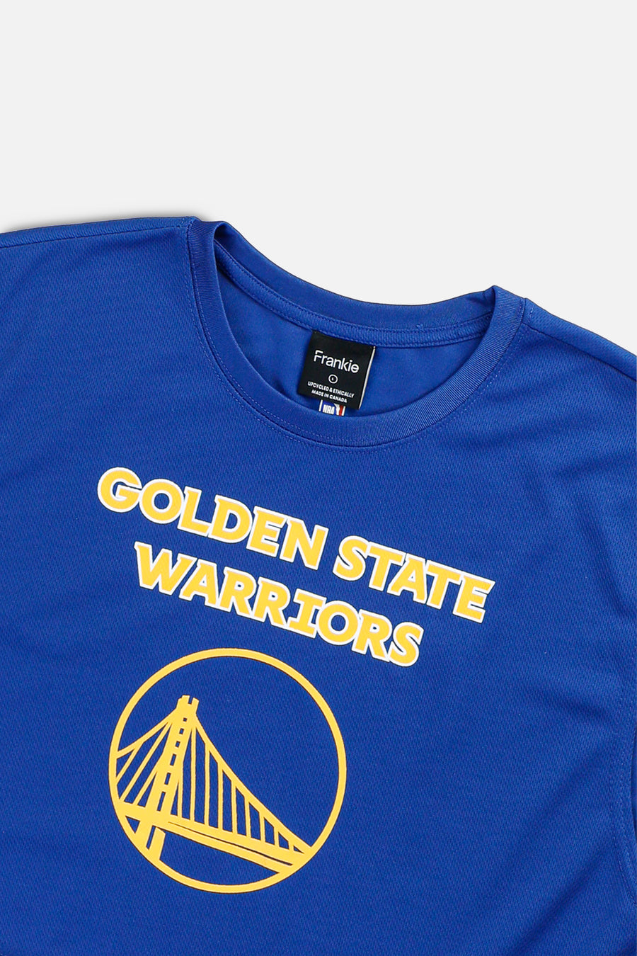 Rework Golden State Warriors NBA Crop Jersey - L