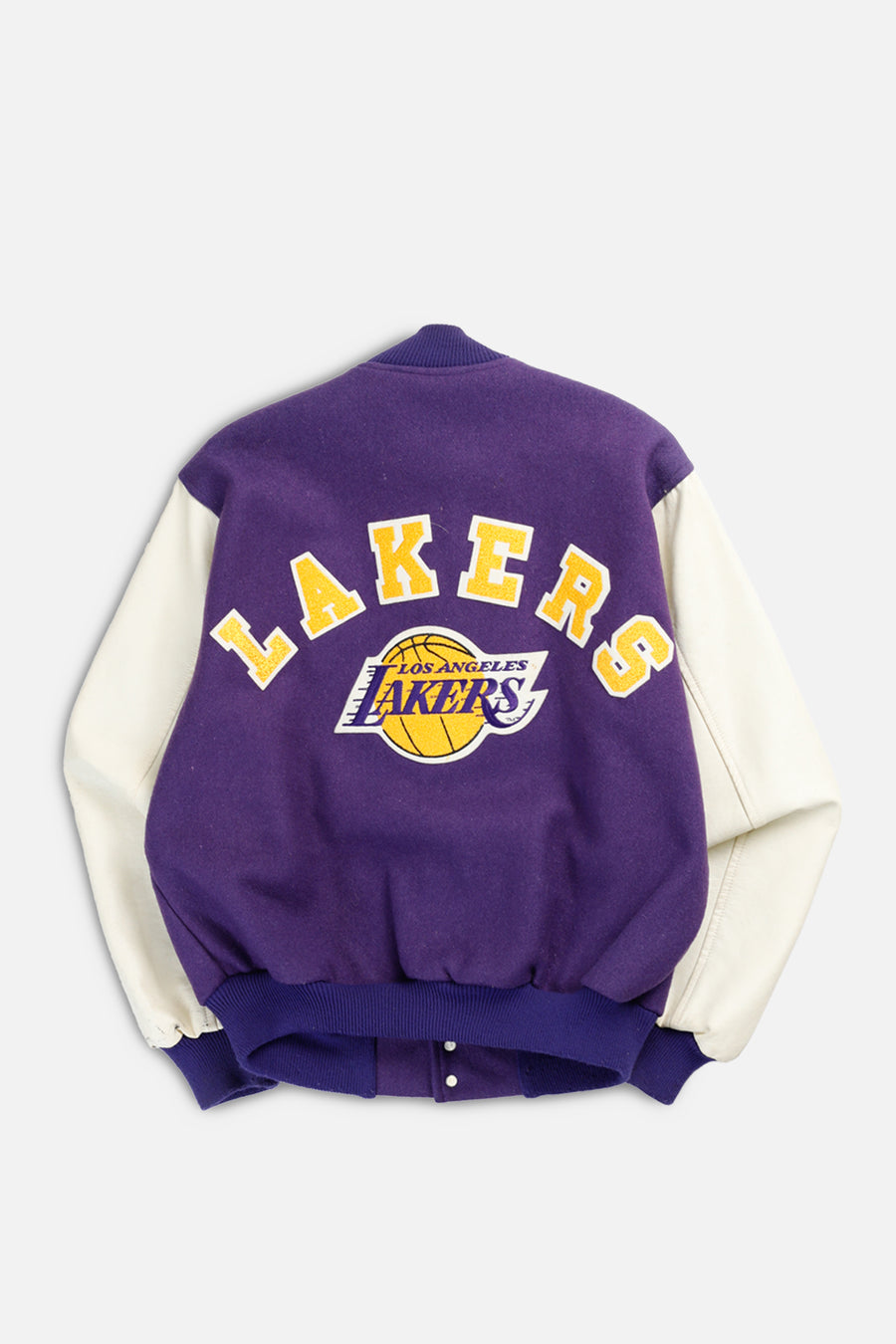 Vintage LA Lakers NBA Leatherman Jacket - L
