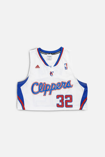 Rework LA Clippers NBA Crop Jersey - M