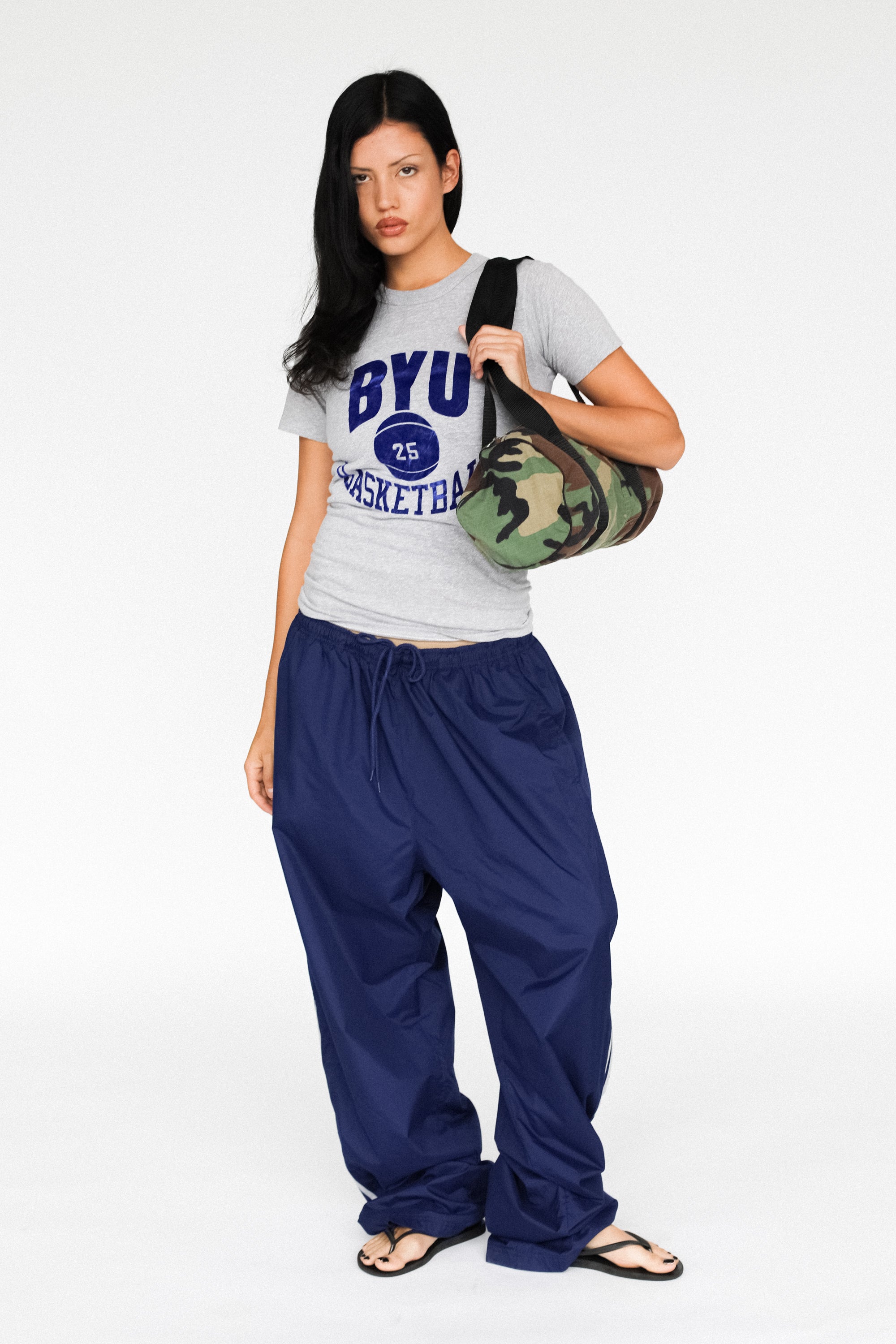 Vintage BYU Basketball Tee - Women's XS