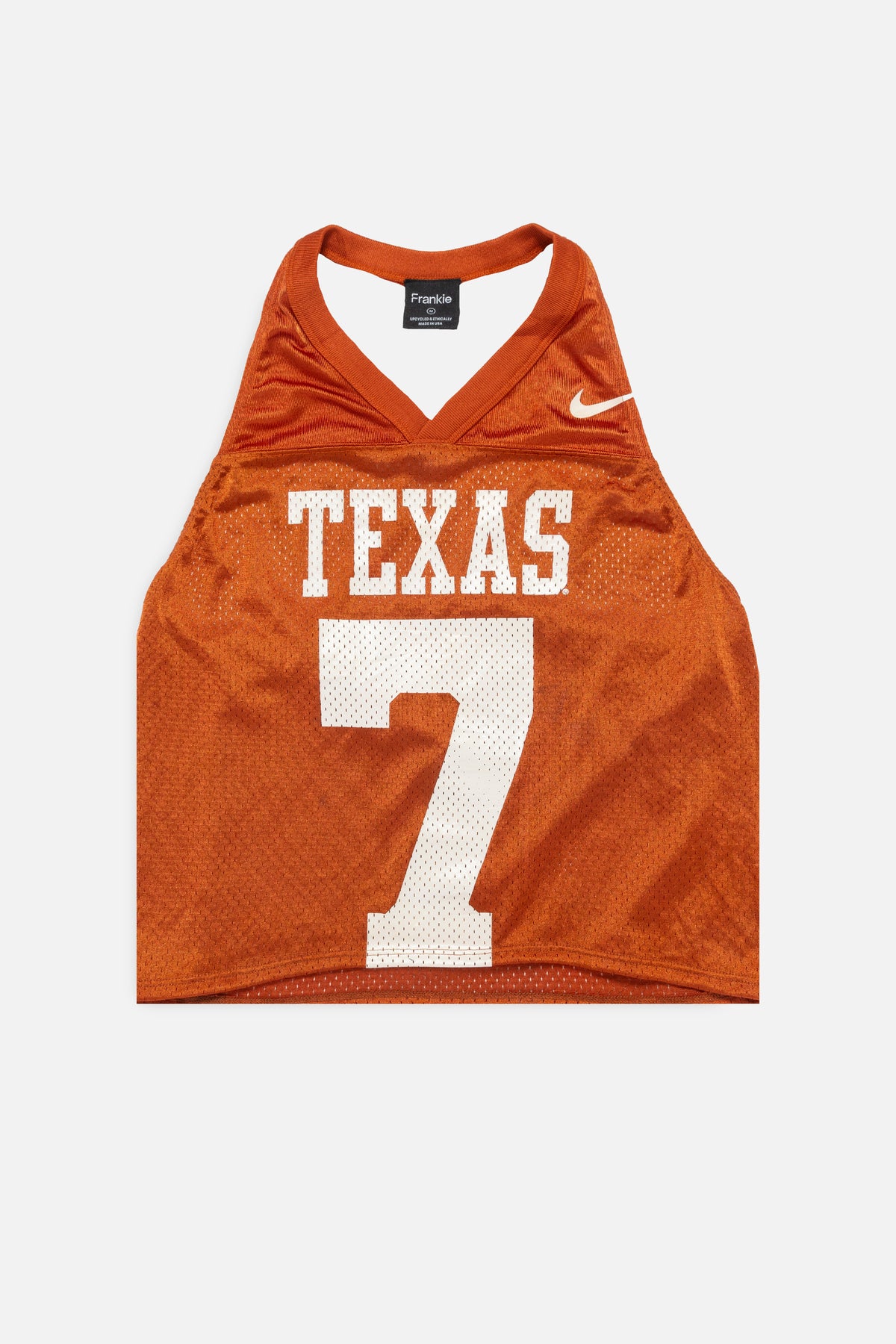 Rework Texas Longhorns Halter Top