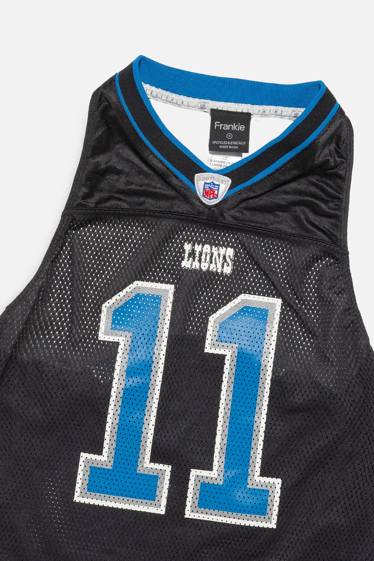 Rework Detroit Lions Halter Top