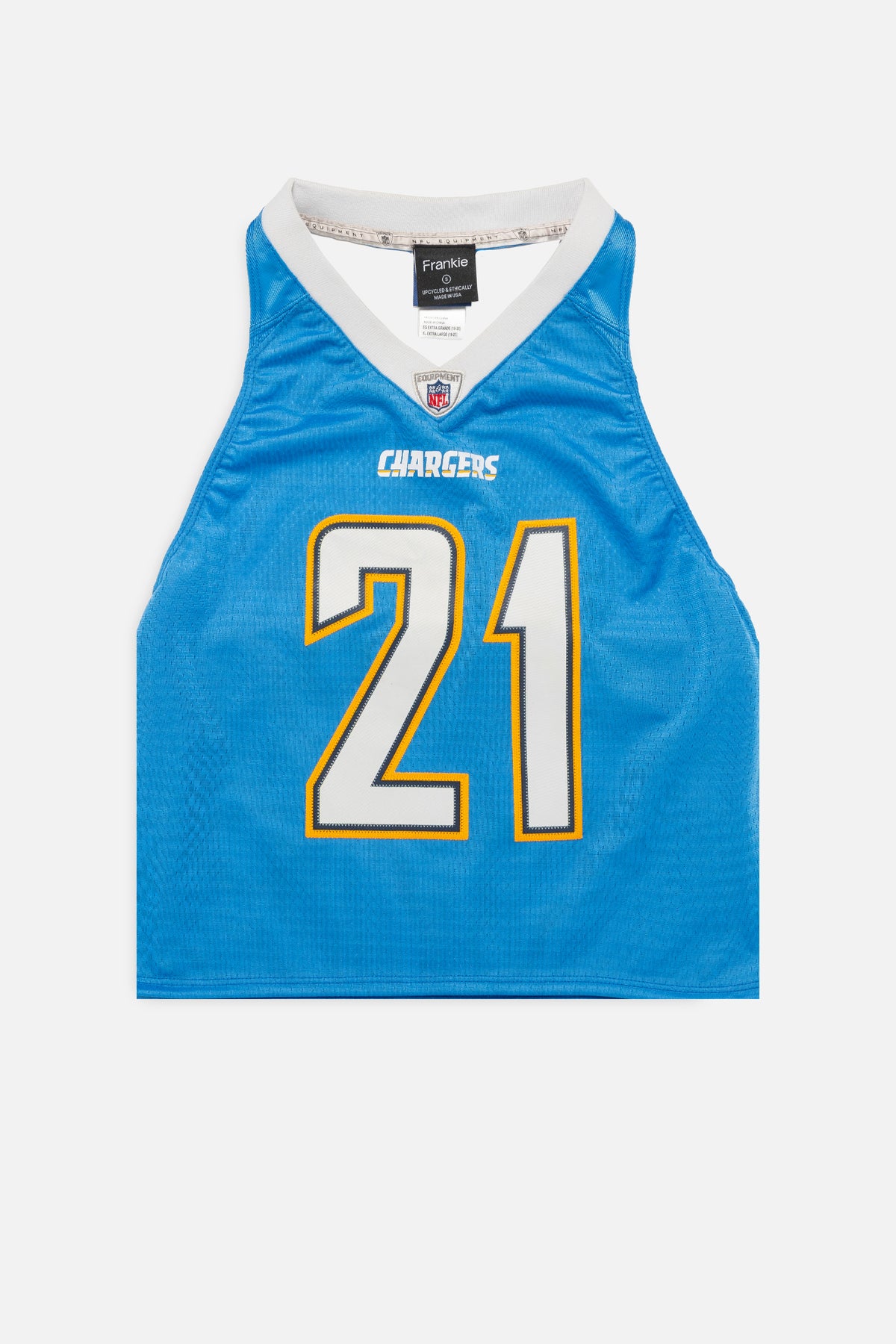 Rework Los Angeles Chargers Halter Top