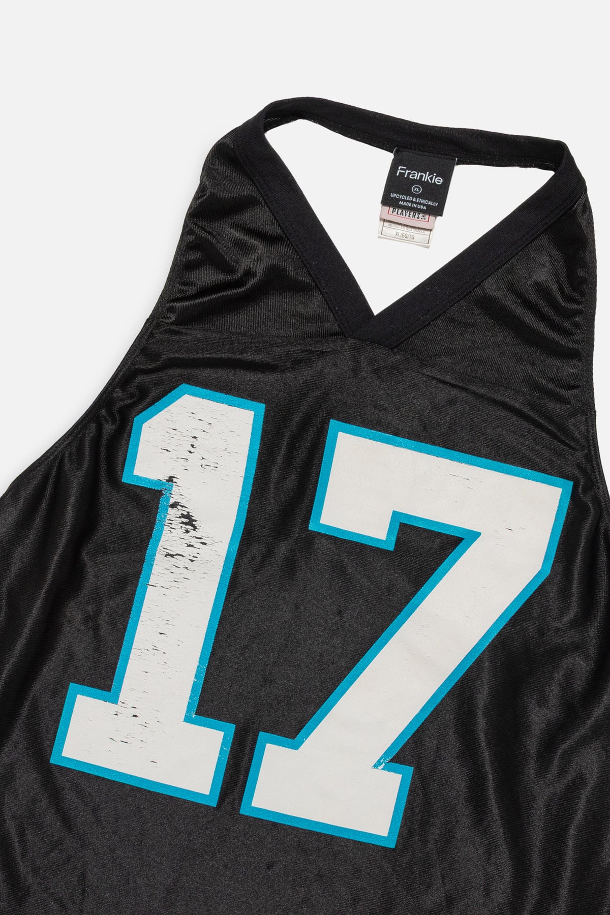 Rework Carolina Panthers Halter Top