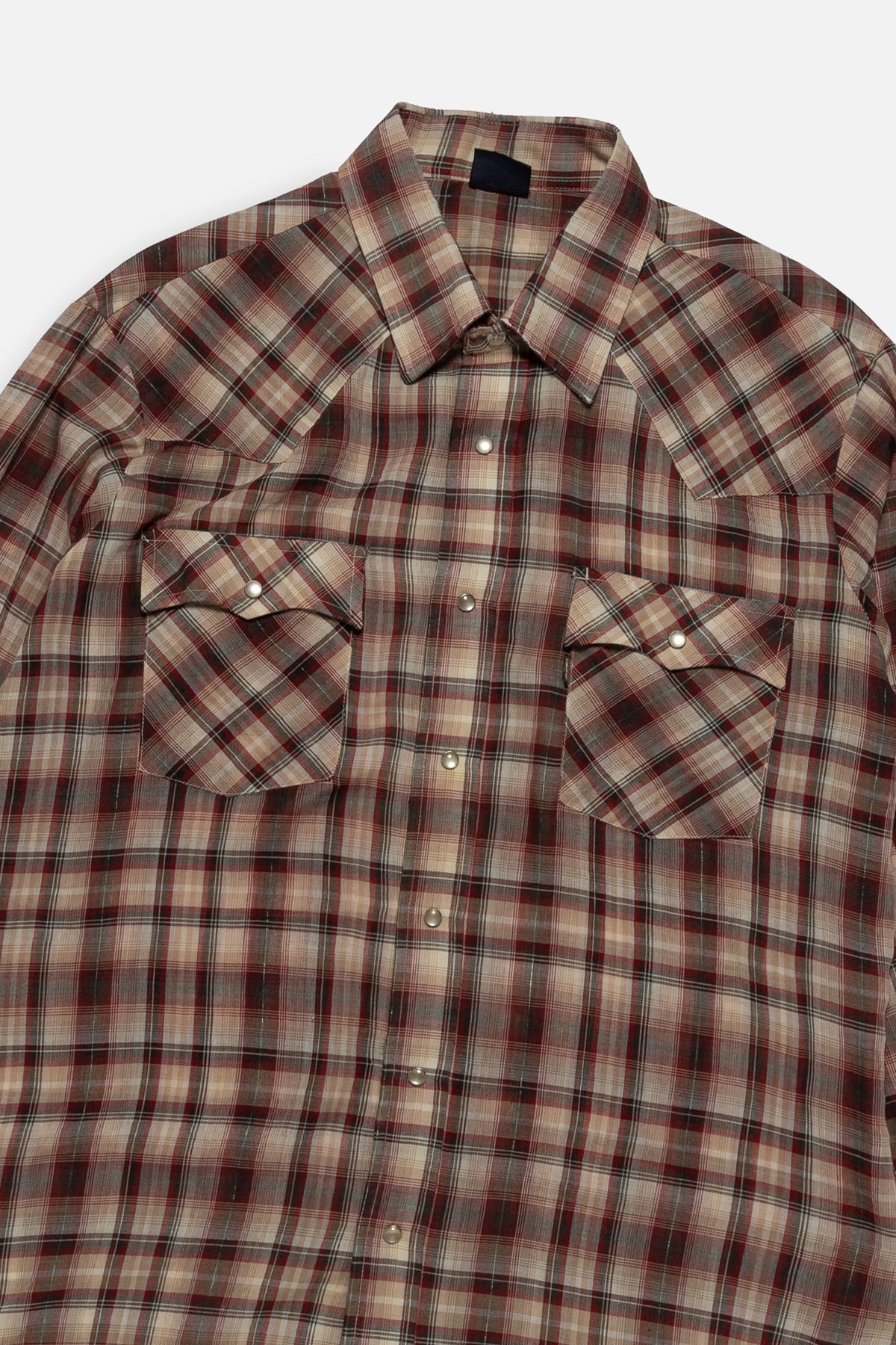Vintage Levi's Plaid Western Shirt