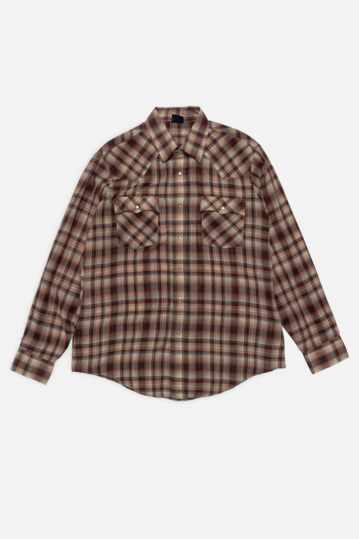 Vintage Levi's Plaid Western Shirt