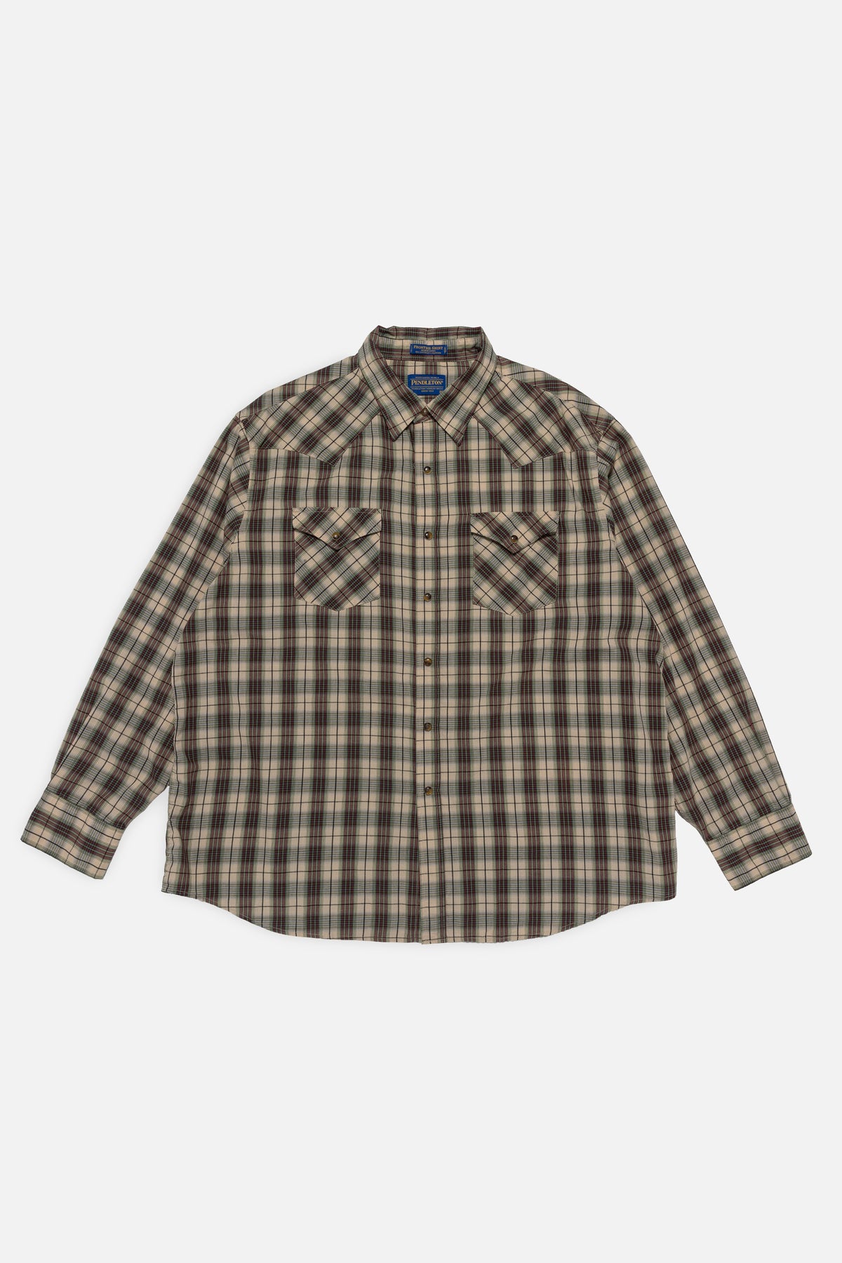 Vintage Plaid Button Down Shirt