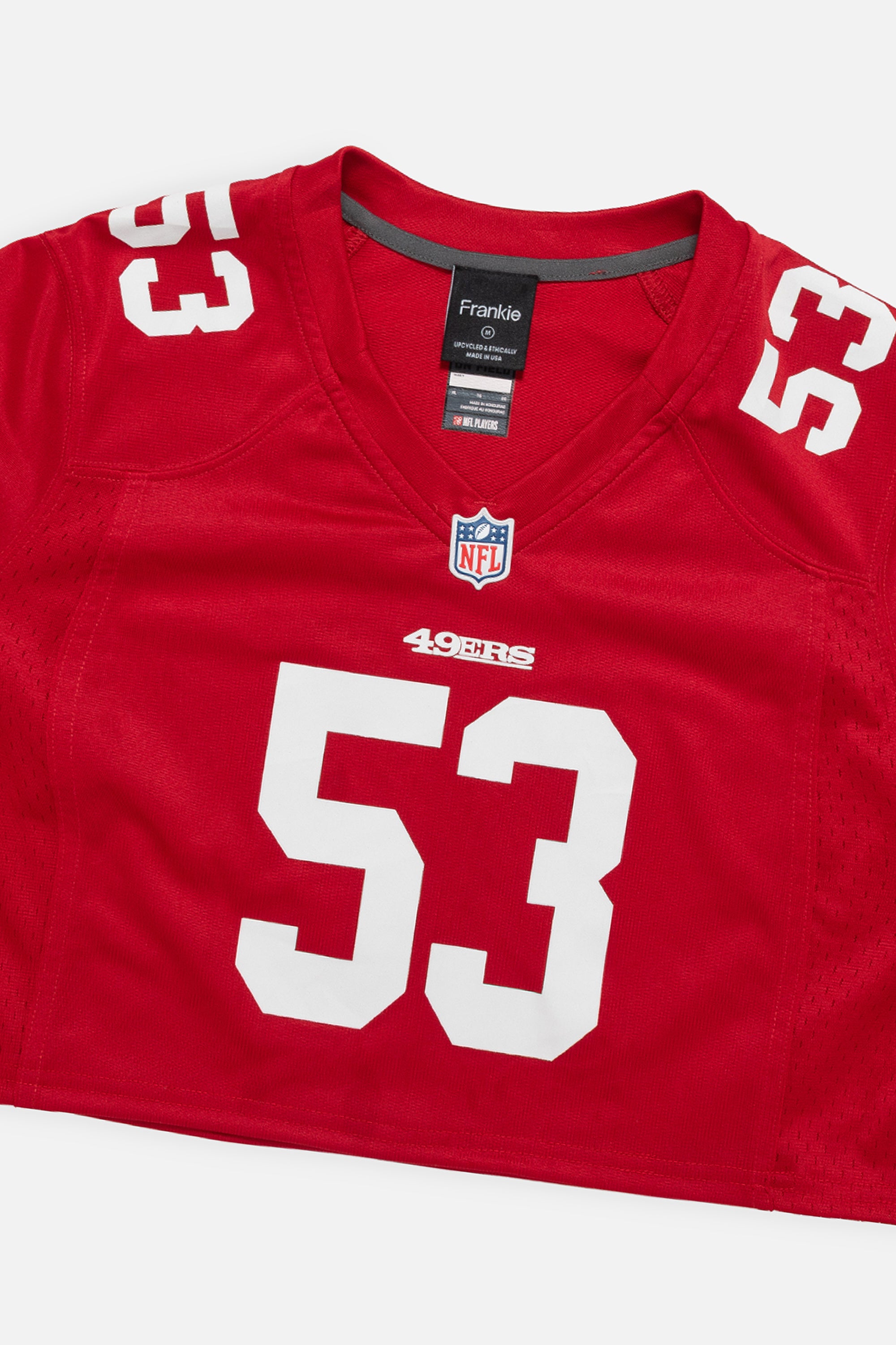 Rework San Francisco 49ers Crop Jersey