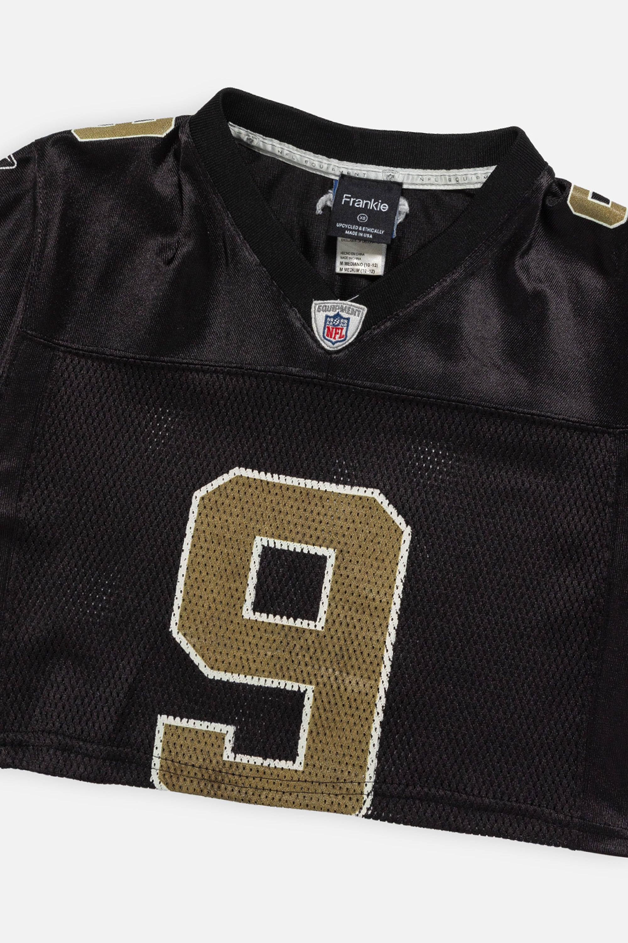 Rework New Orleans Saints Crop Jersey