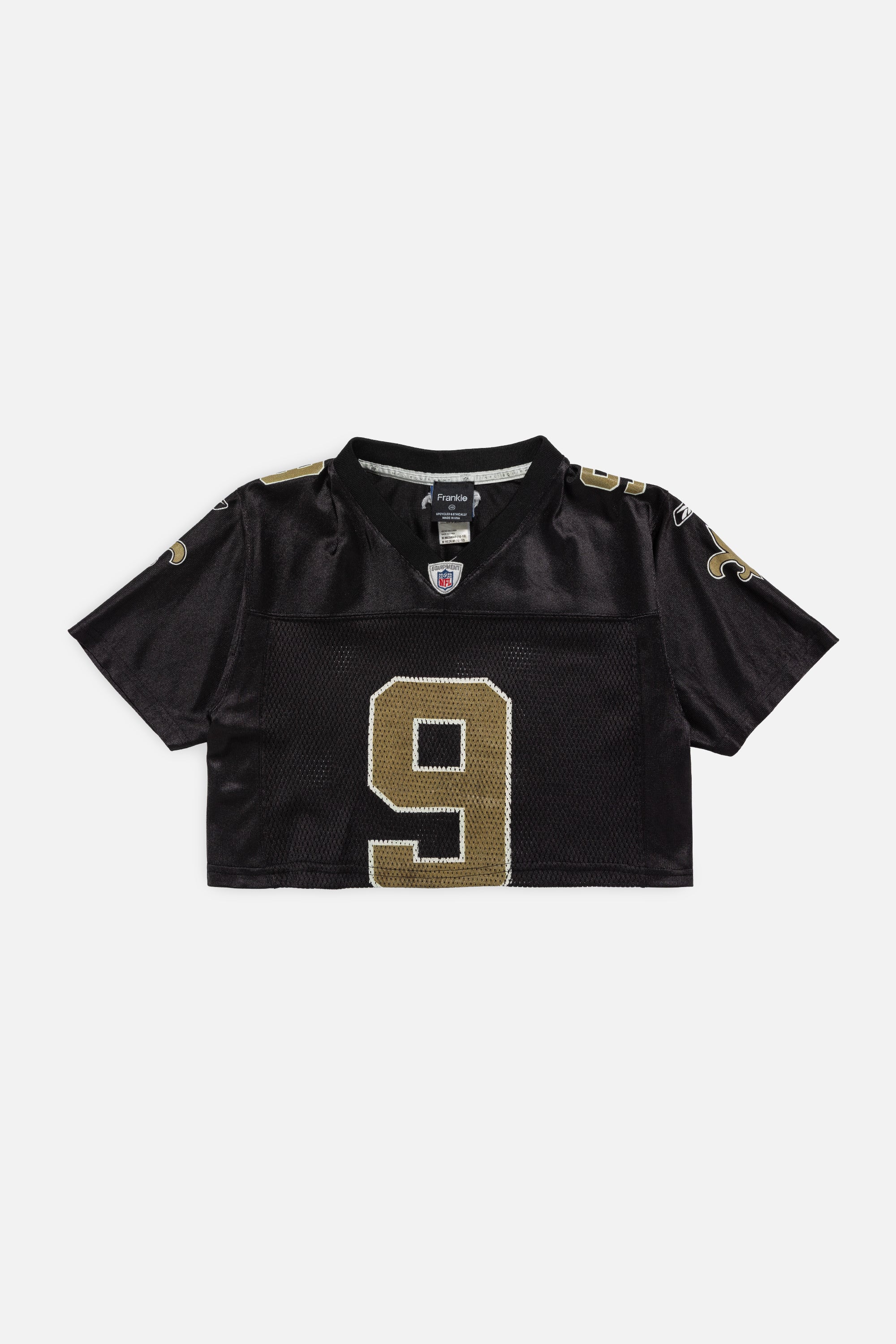 Rework New Orleans Saints Crop Jersey