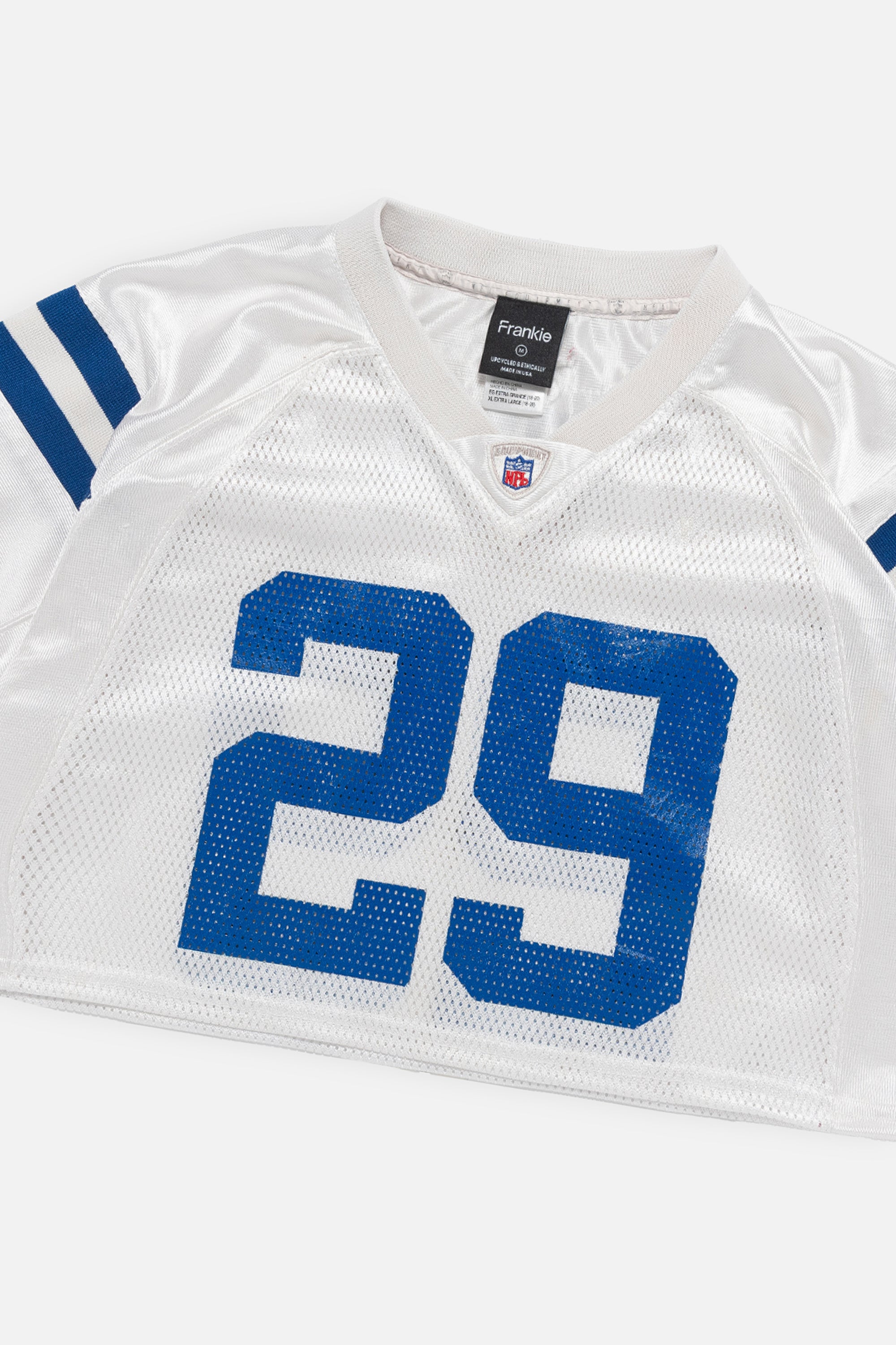 Rework Indianapolis Colts Crop Jersey