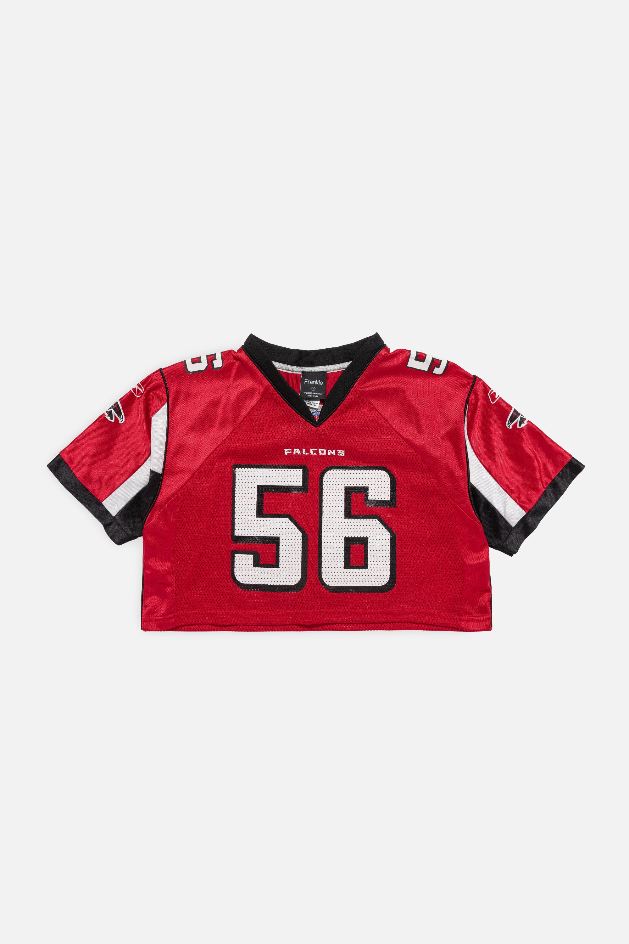 Rework Atlanta Falcons Crop Jersey