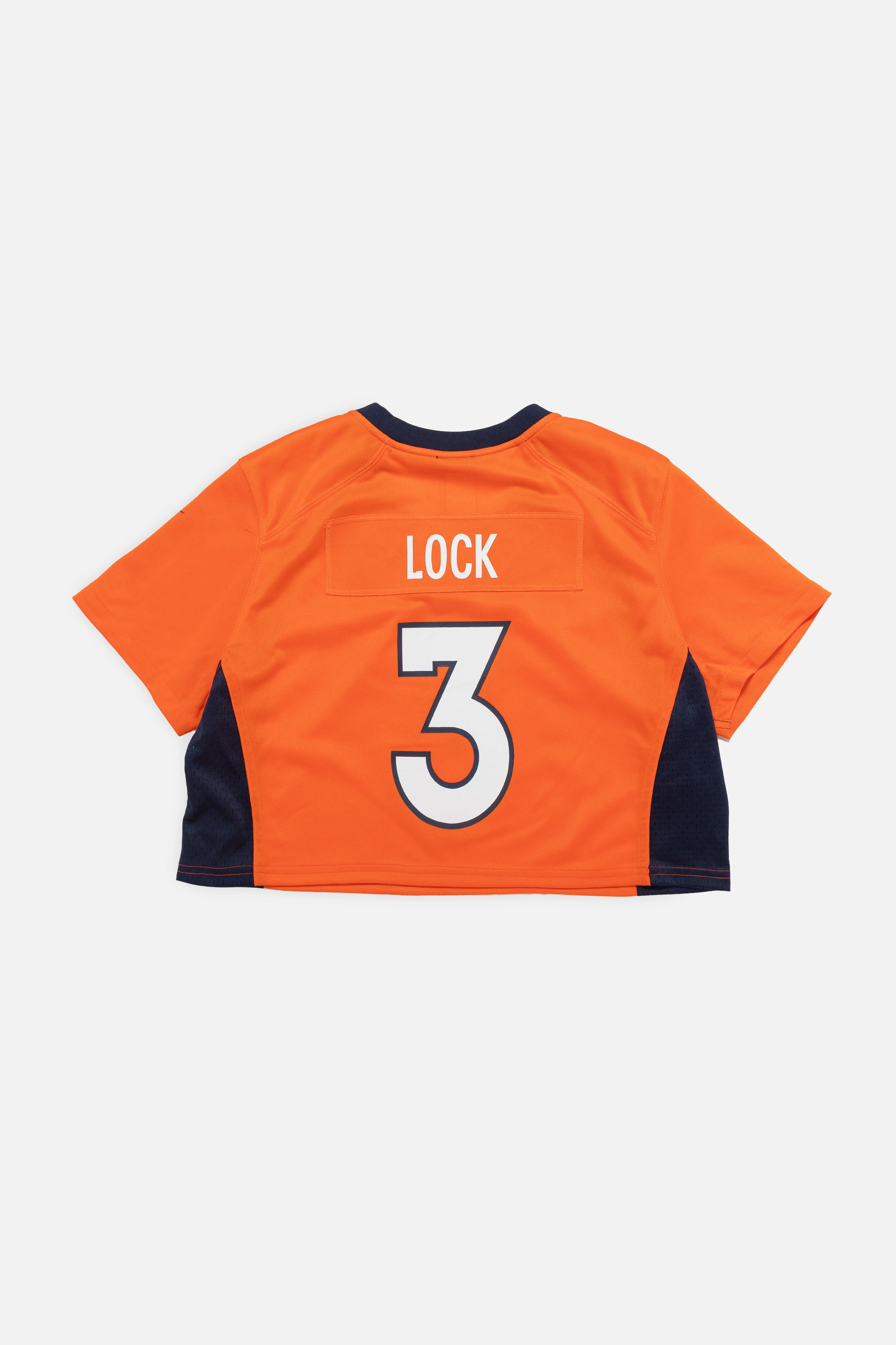 Rework Denver Broncos Crop Jersey