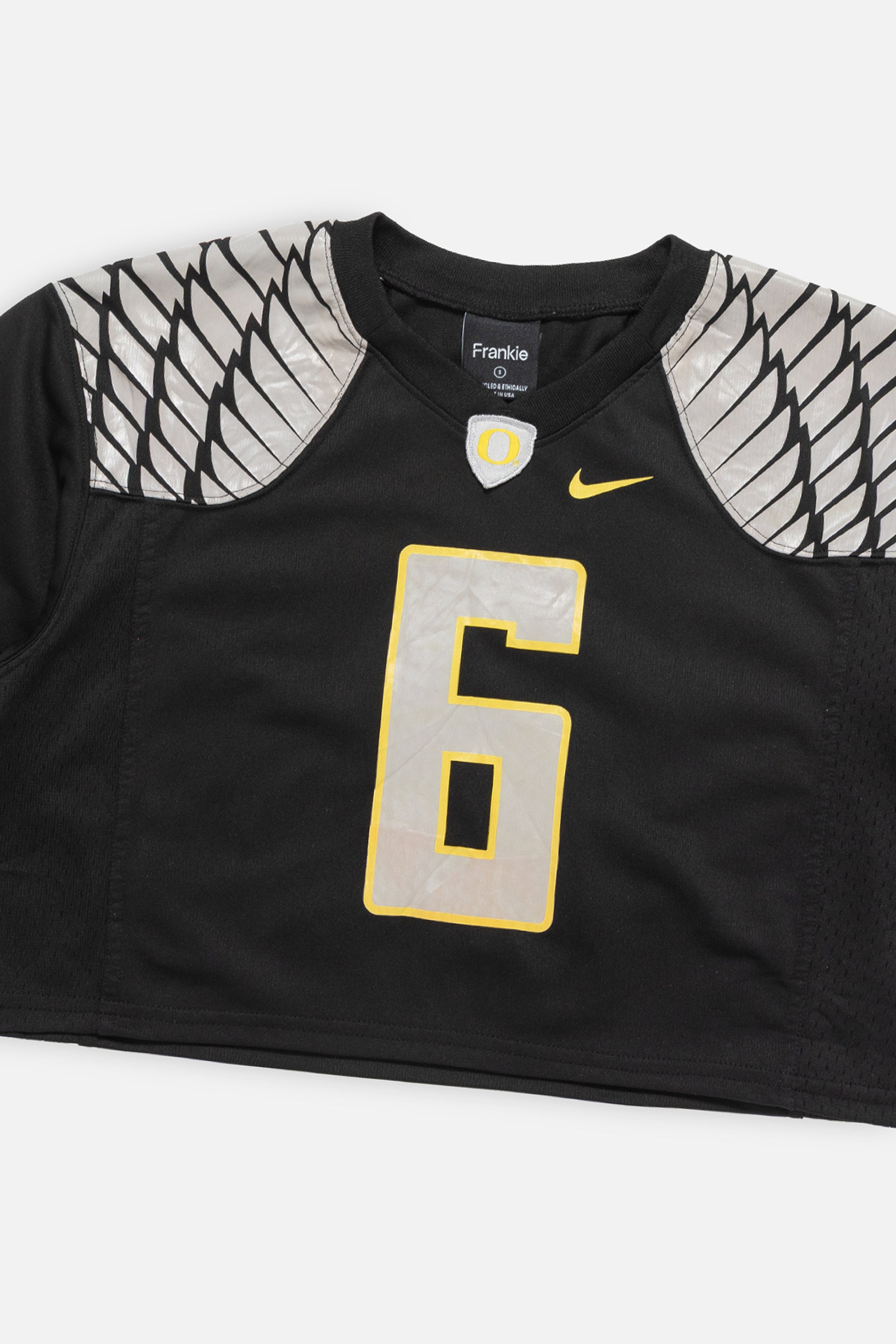 Rework Oregon Ducks Crop Jersey