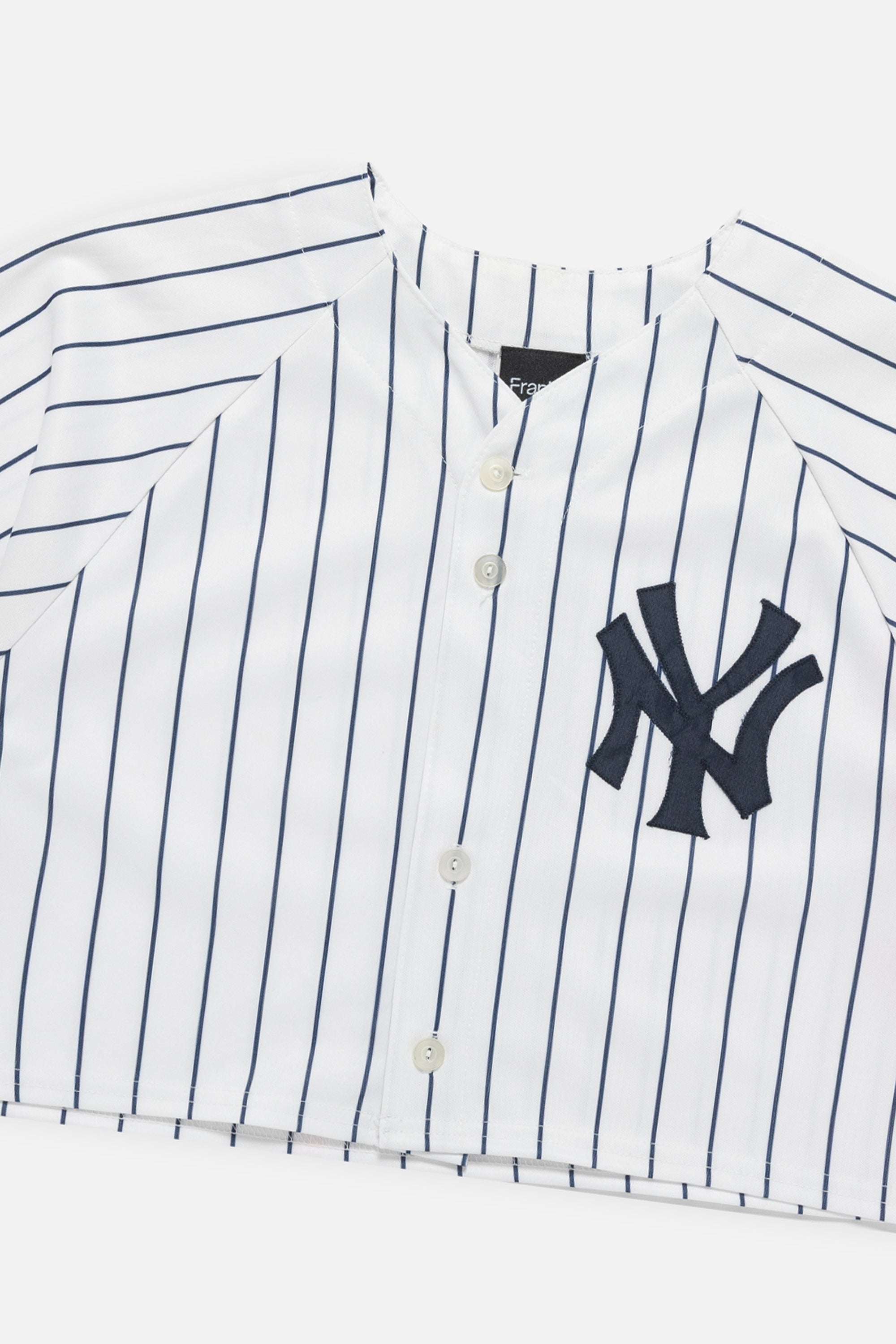 Rework New York Yankees Crop Jersey