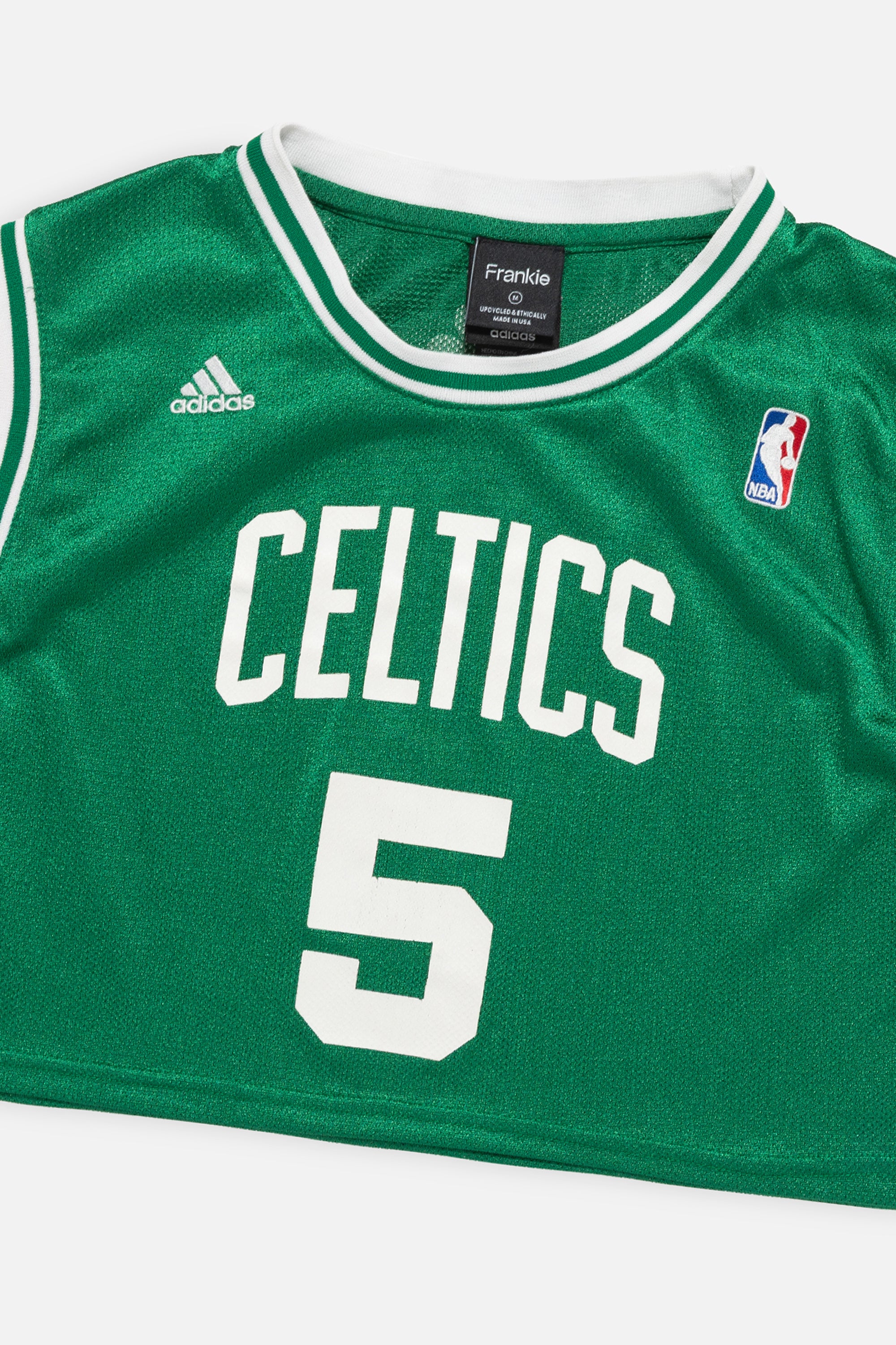 Rework Boston Celtics Crop Jersey