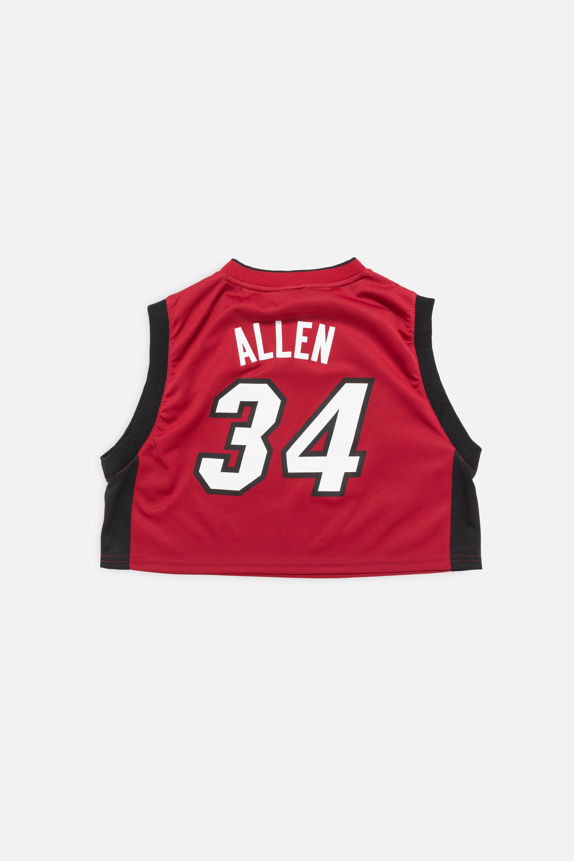 Rework Miami Heat Crop Jersey