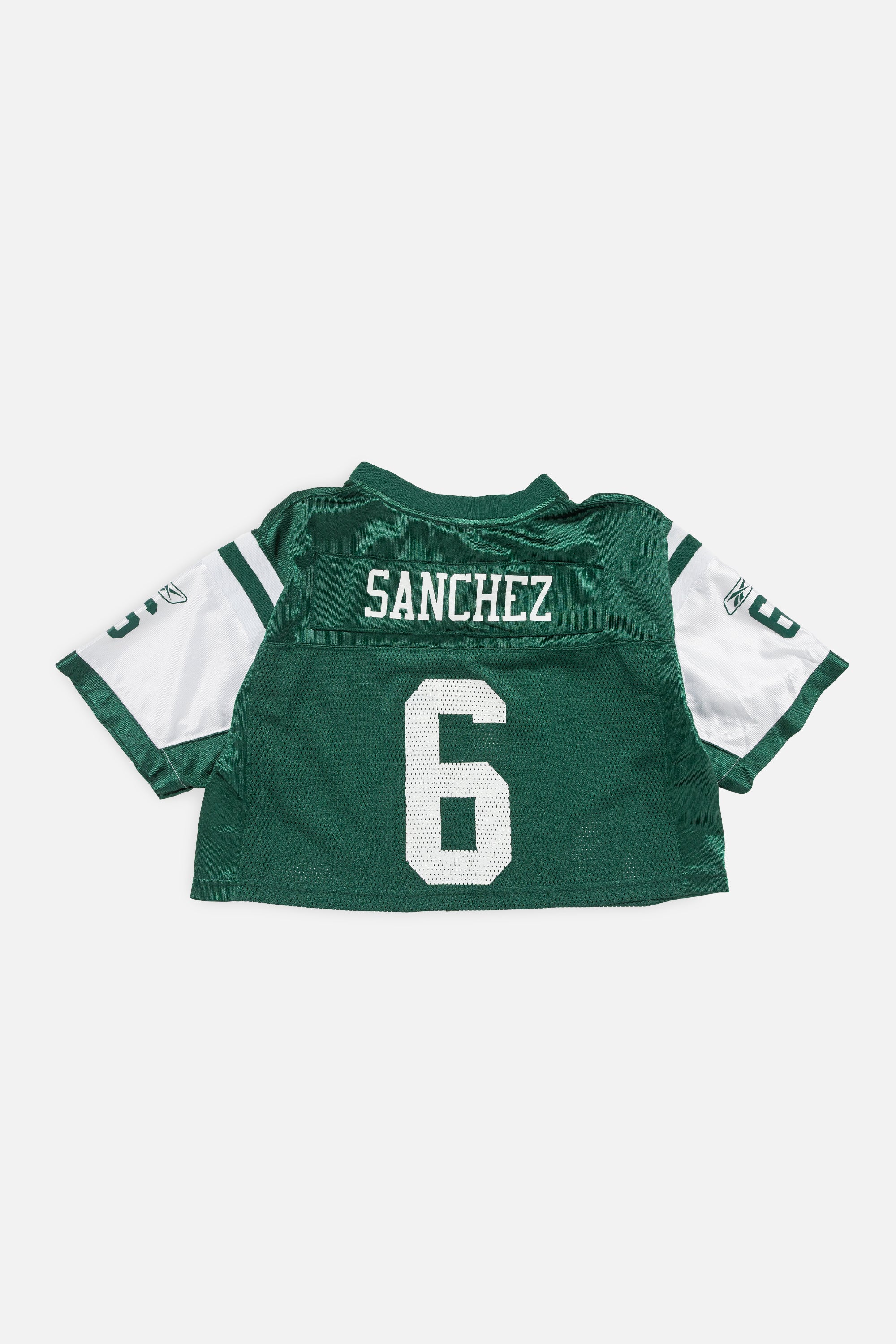 Rework New York Jets Crop Jersey