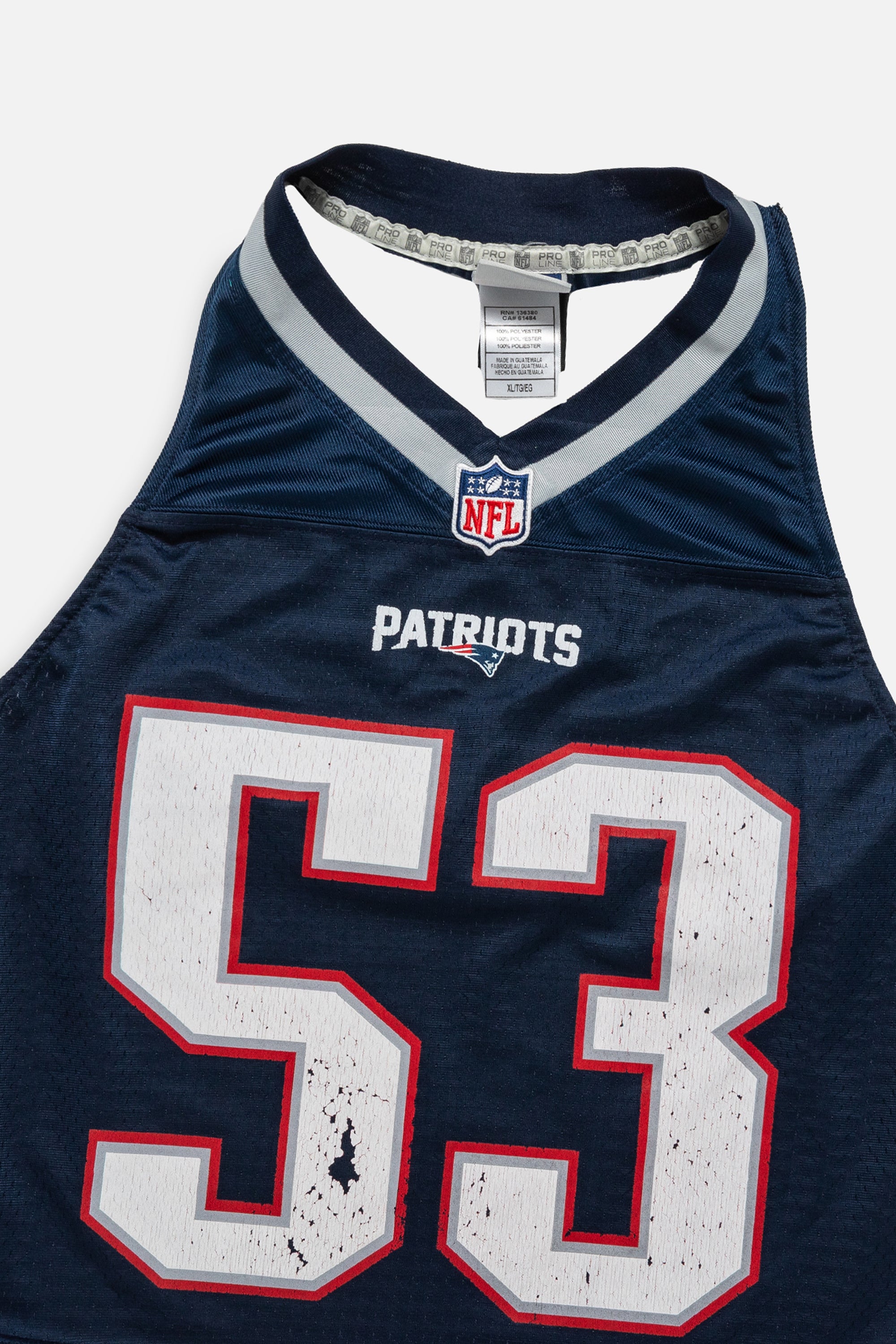 Rework New England Patriots Halter Top