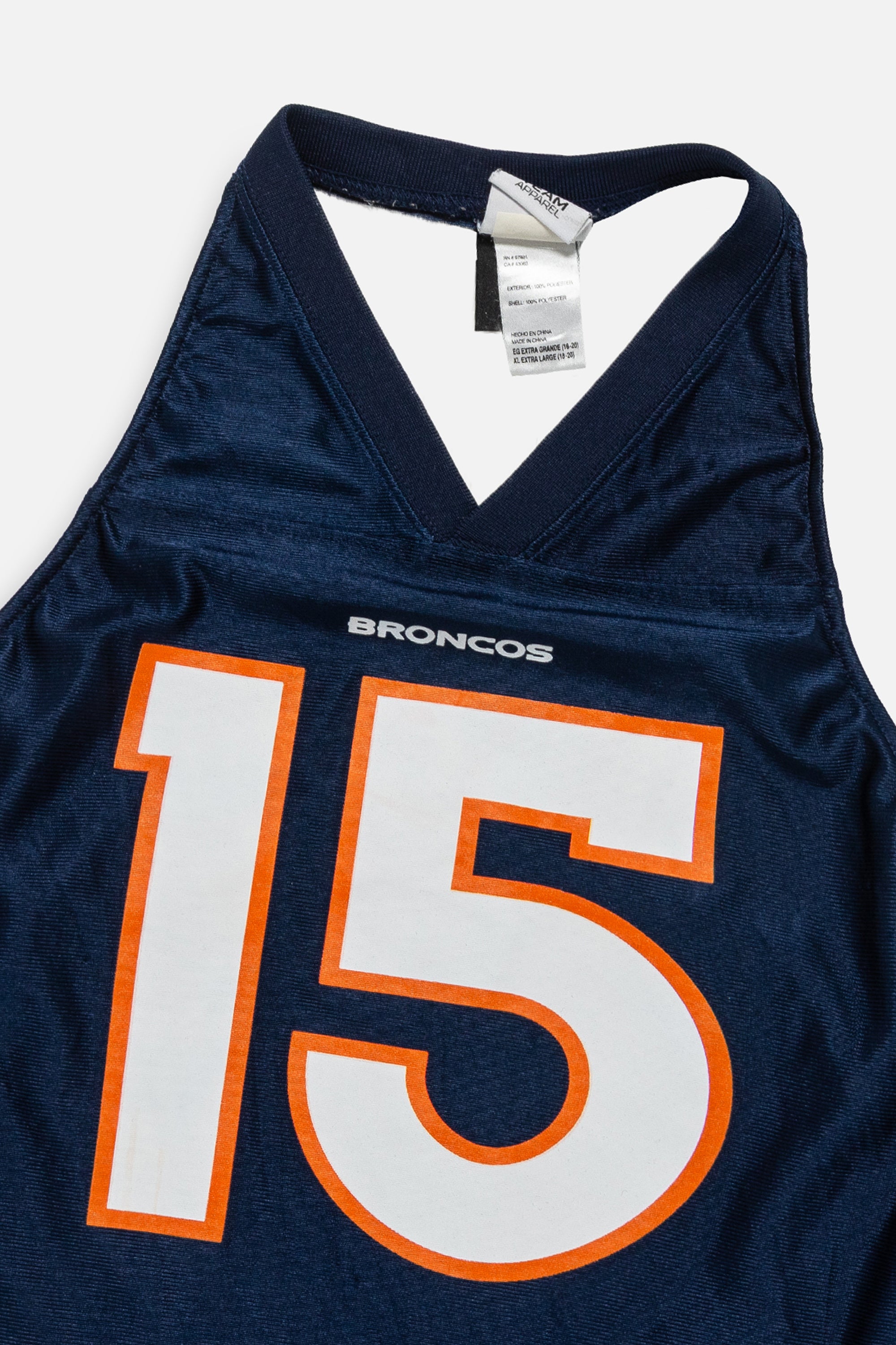 Rework Denver Broncos Halter Top