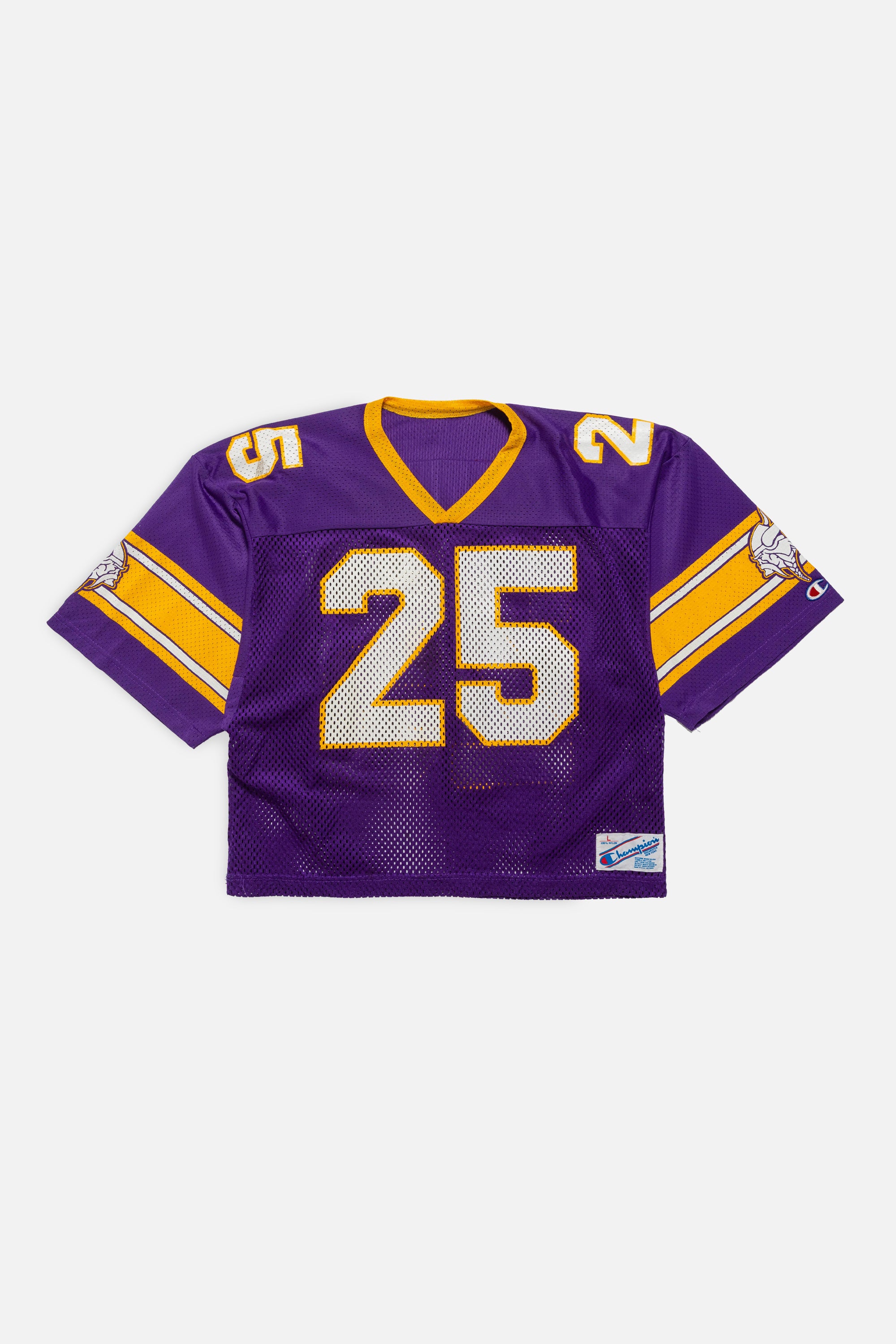Rework Minnesota Vikings Crop Jersey