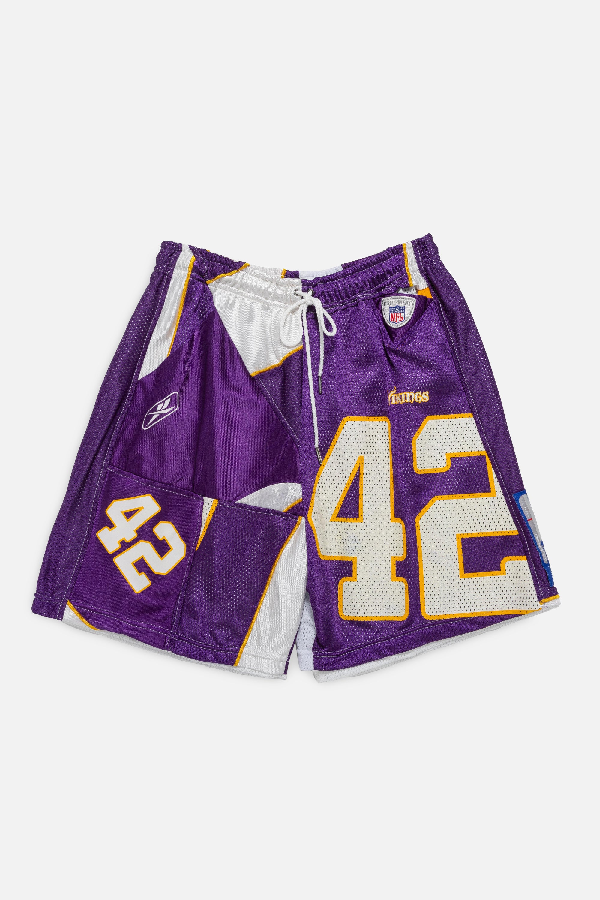 Unisex Rework Minnesota Vikings Jersey Shorts