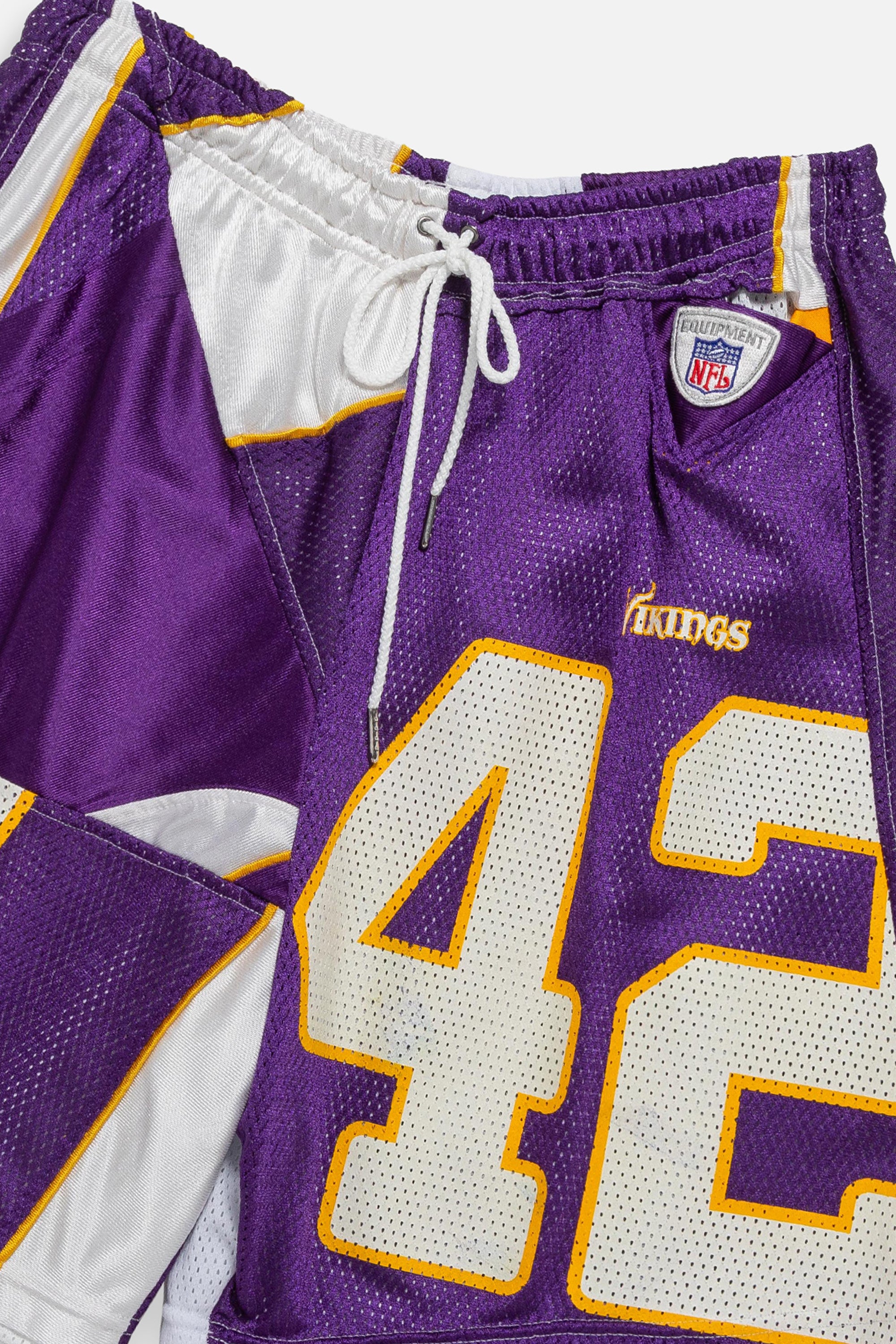Unisex Rework Minnesota Vikings Jersey Shorts