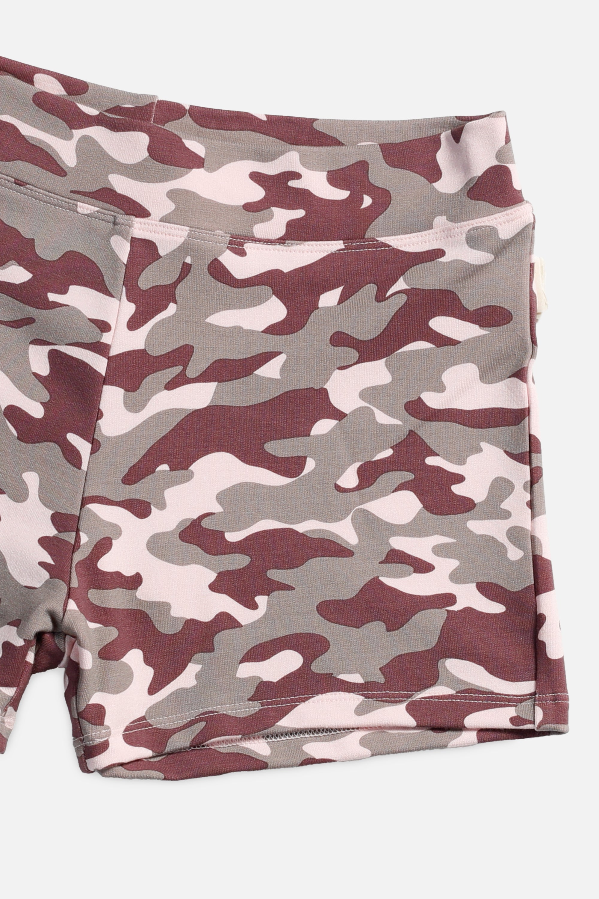 Camo Mini Shorts - Pink-SHORTS-Frankie-Frankie Collective
