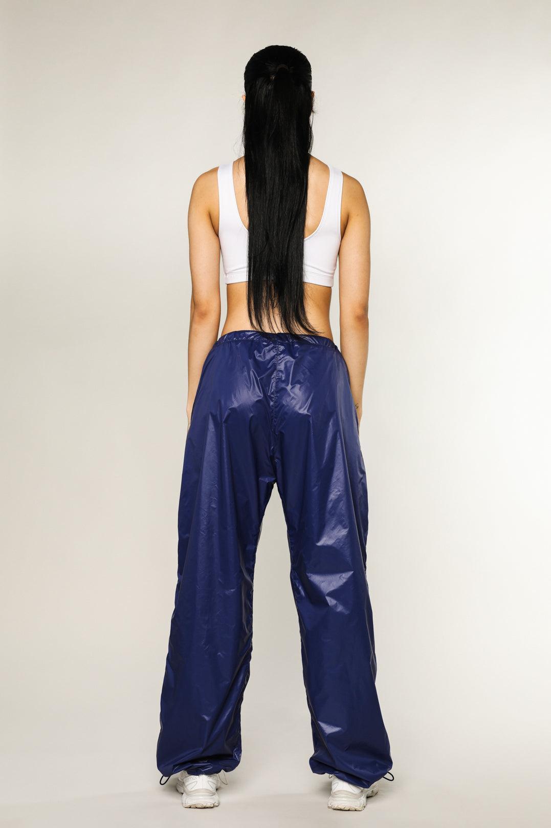 Deadstock Blue Magma Pant - XS, S, M, L, XL, 2XL-BOTTOMS-Frankie-XS-Frankie Collective Rare Vintage Streetwear Reworks