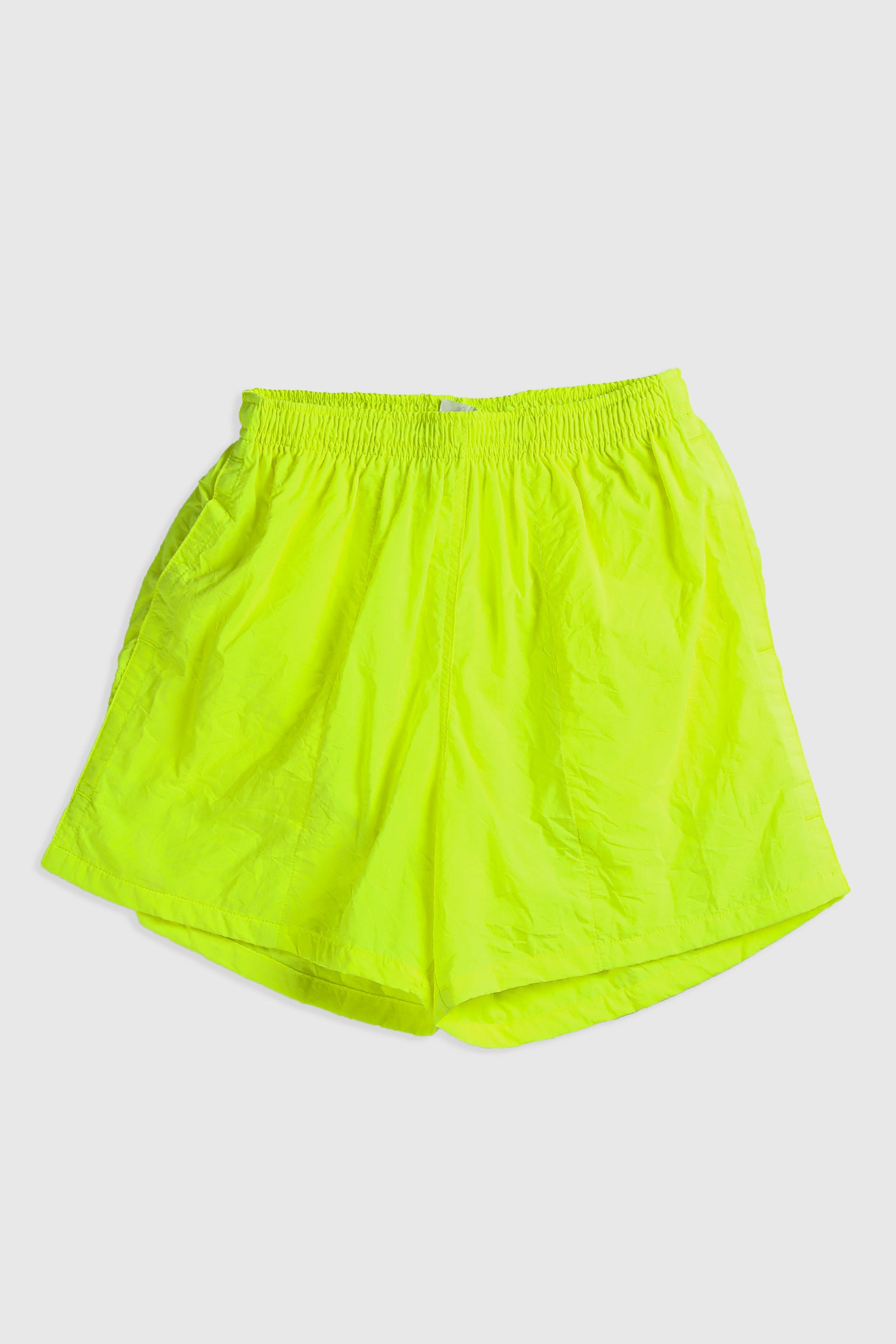Deadstock Sport Mode Nylon Shorts - Purple, Neon Yellow, Orange, Pink, Black-BOTTOMS-vendor-unknown-Pink - XS-Frankie Collective Rare Vintage Streetwear Reworks