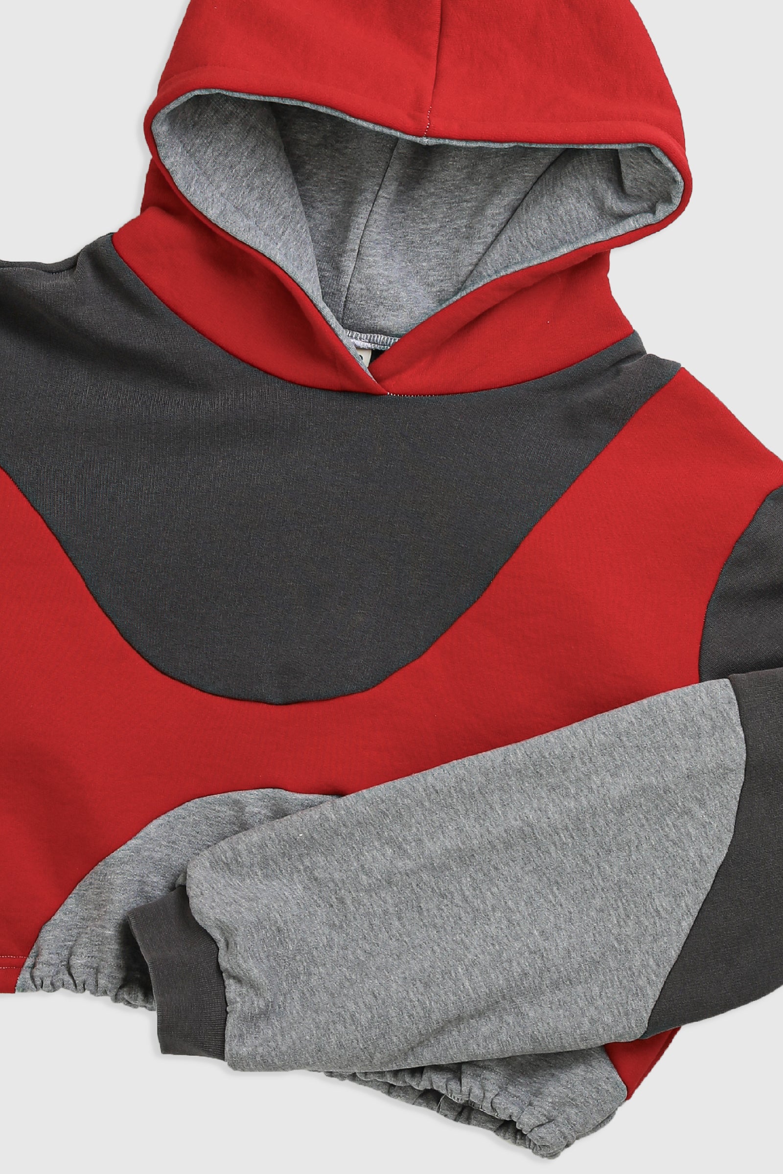Rework Nike Wave Crop Sweatshirt - S-SWEATERS-Nike-Frankie Collective Rare Vintage Streetwear Reworks