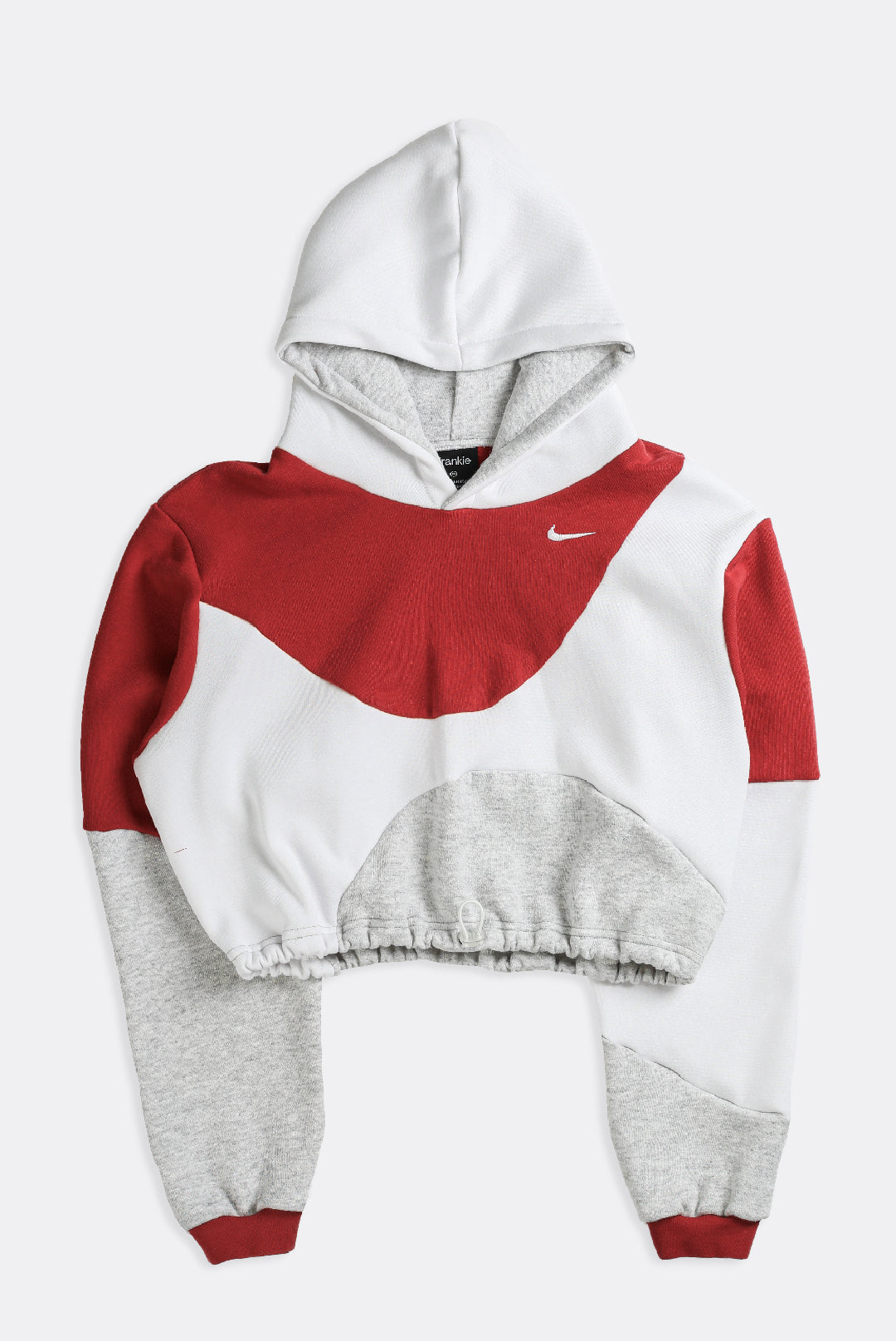Rework Nike Wave Crop Sweatshirt - XS-SWEATERS-Nike-Frankie Collective Rare Vintage Streetwear Reworks