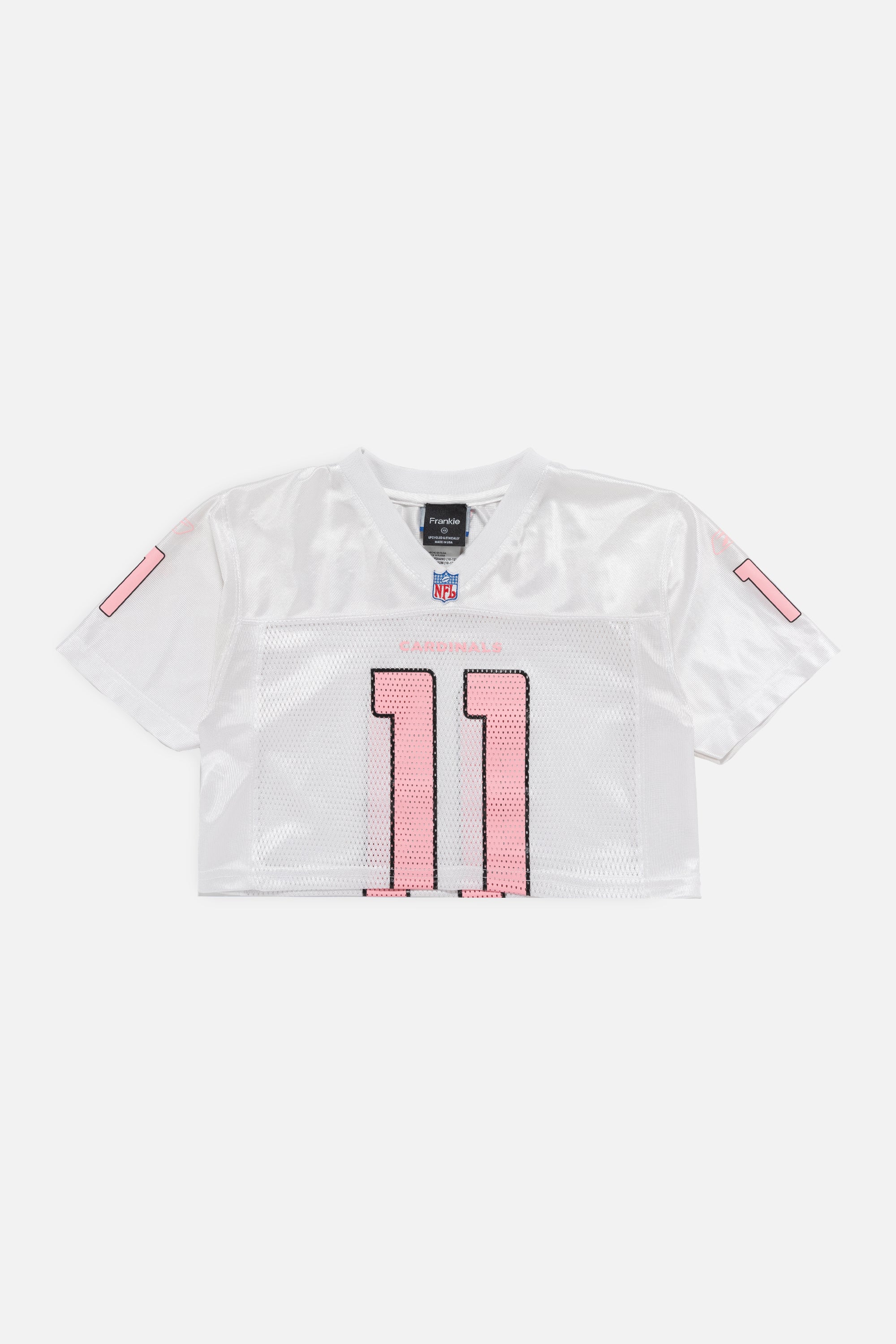 Rework Arizona Cardinals Crop Jersey-NFL-Frankie Collective-Rework-Vintage-Streetwear