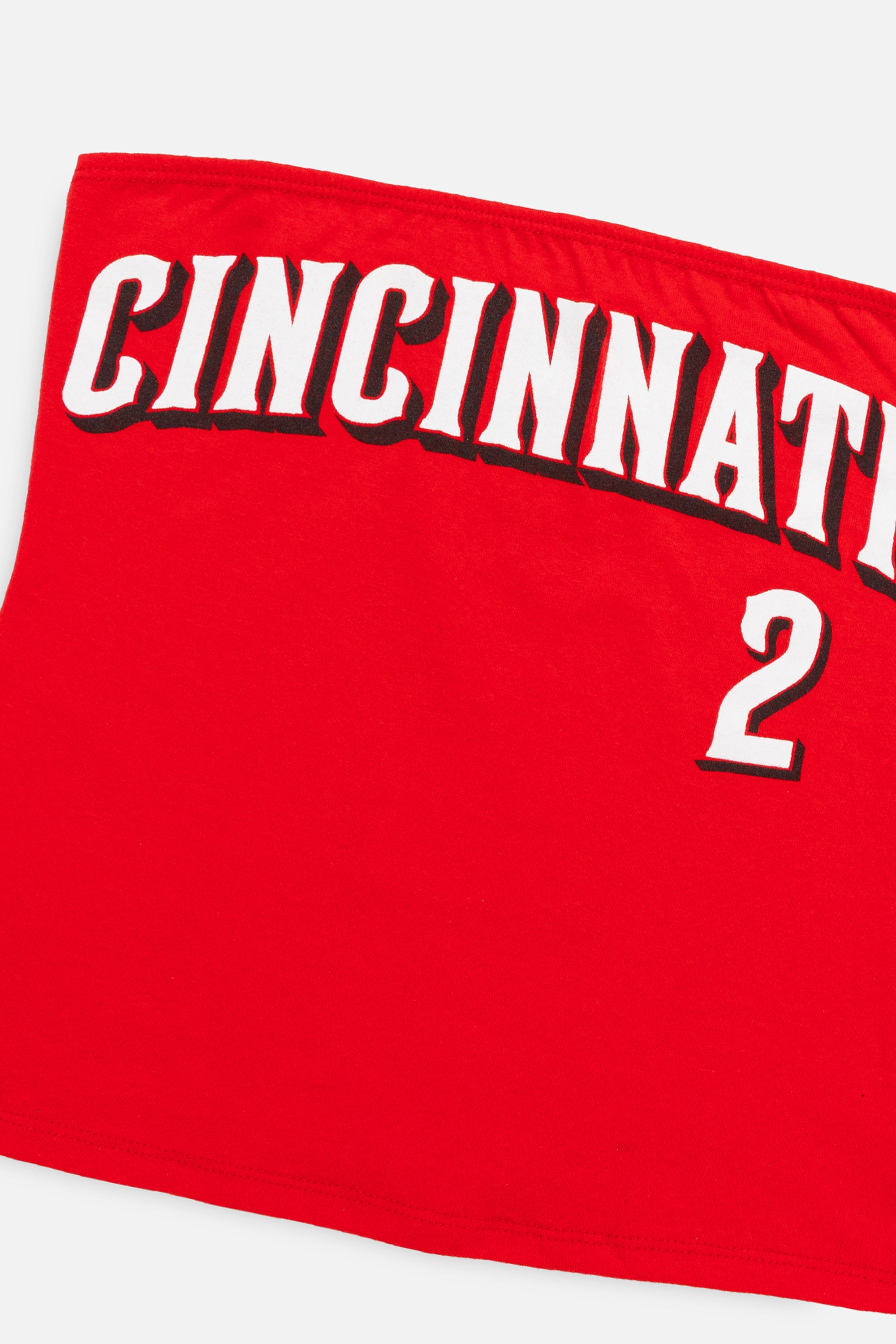 Rework Cincinnati Reds Tube Top - L-TOPS-MLB-Frankie Collective