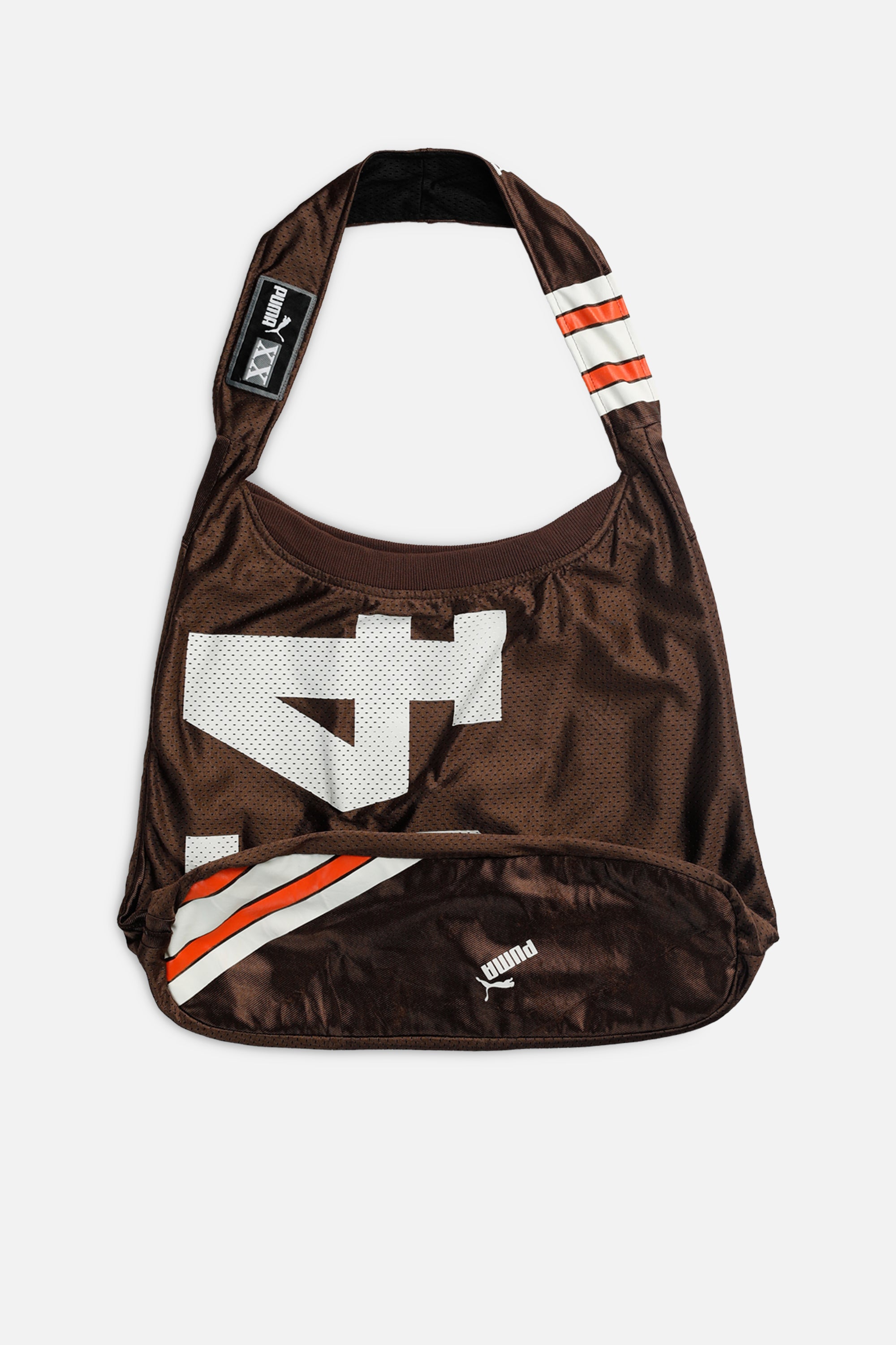 Rework Cleveland Browns NFL Tote Bag-BAGS-NFL-Frankie Collective Rare Vintage Streetwear Reworks