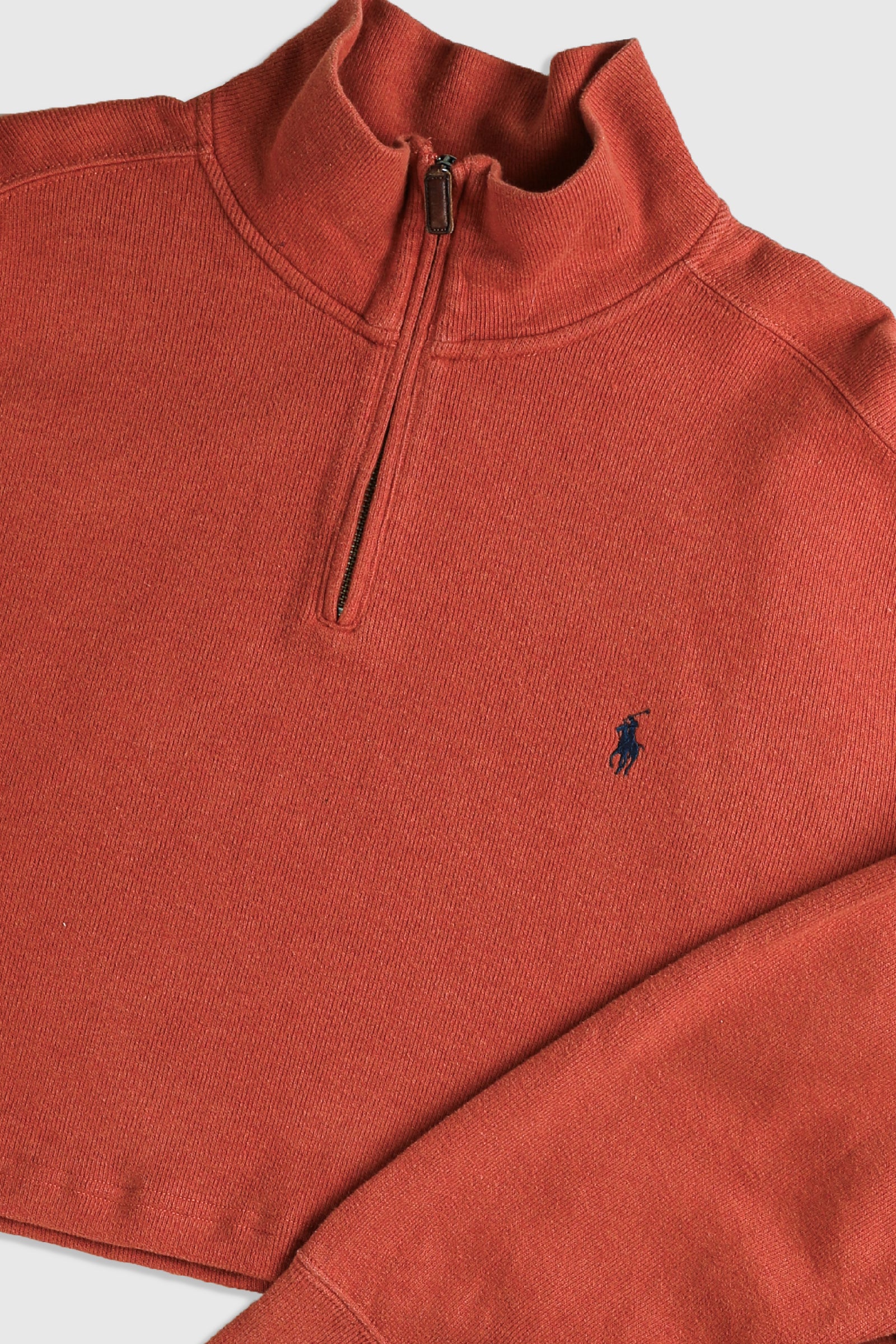 Rework Crop Knit Sweater - XL-SWEATERS-vendor-unknown-Frankie Collective Rare Vintage Streetwear Reworks