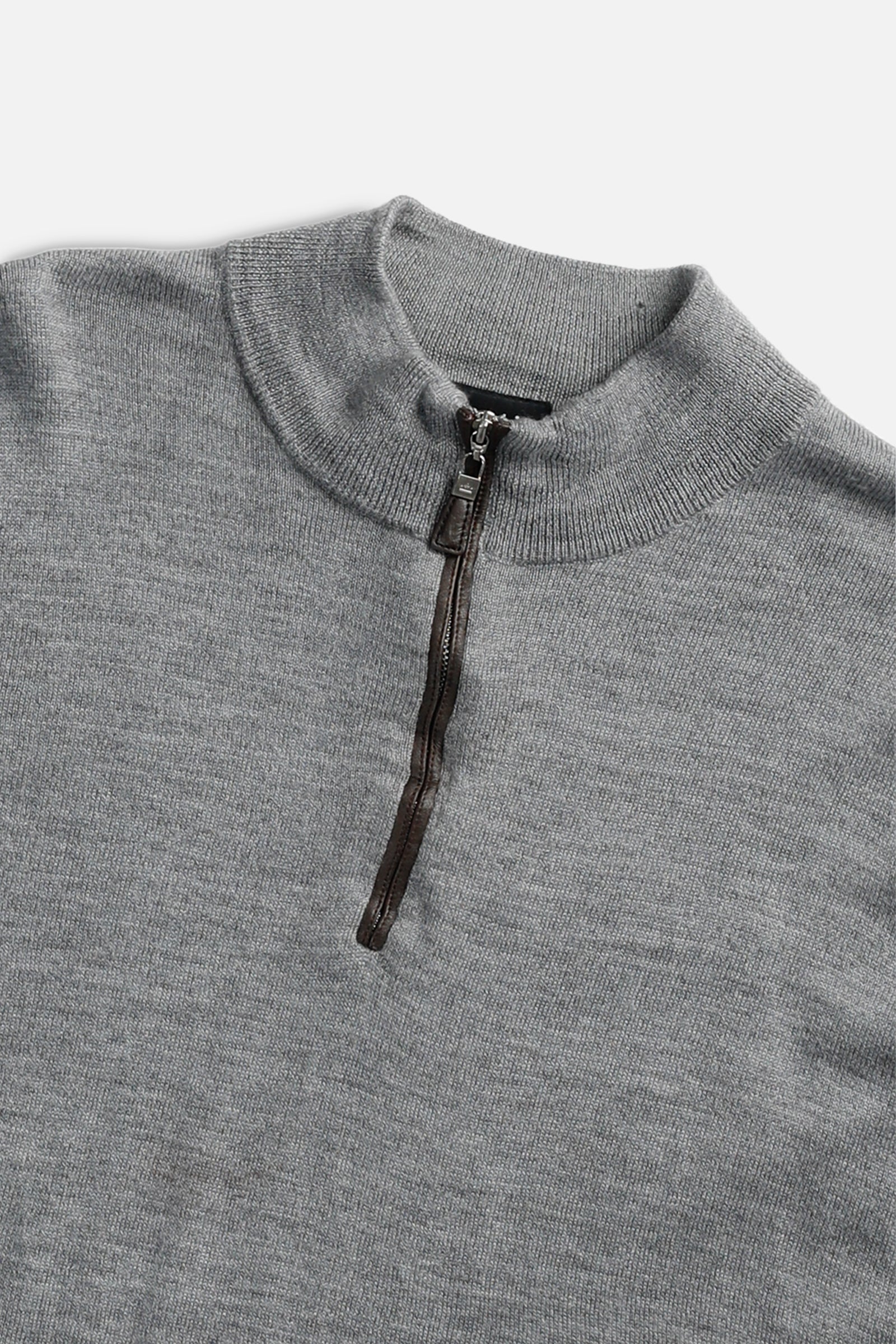 Rework Crop Knit Sweater - XL-SWEATERS-vendor-unknown-XL-Frankie Collective Rare Vintage Streetwear Reworks