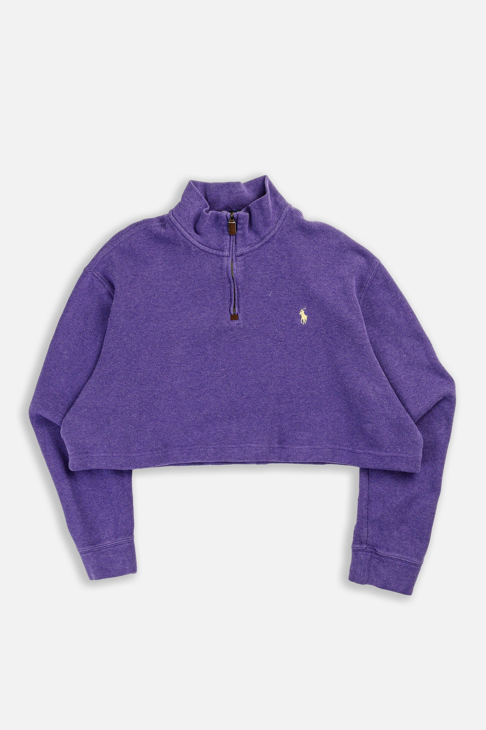 Rework Crop Knit Sweater - XL-SWEATERS-vendor-unknown-XL-Frankie Collective Rare Vintage Streetwear Reworks