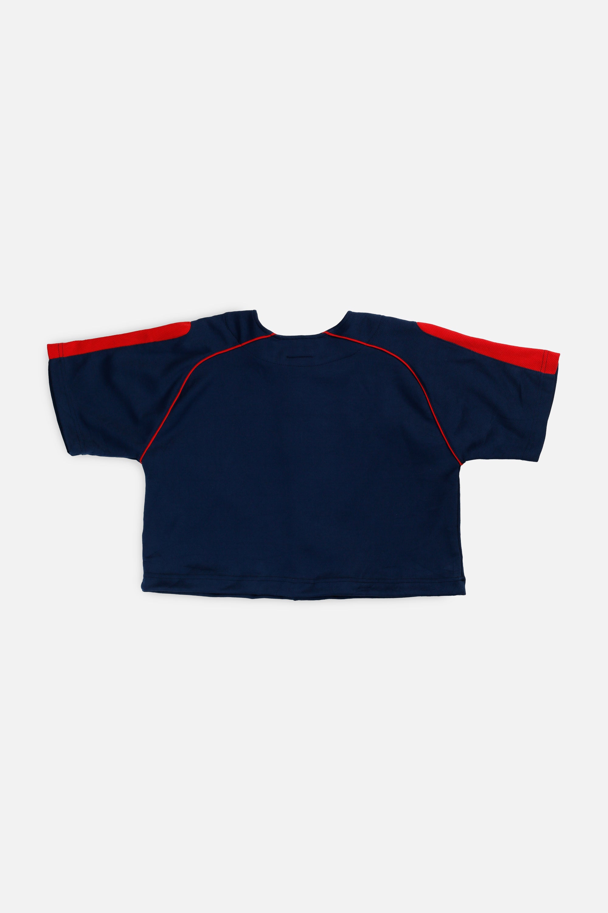 Rework Crop Minnesota Twins MLB Jersey - M-JERSEYS-MLB-M-Frankie Collective Rare Vintage Streetwear Reworks