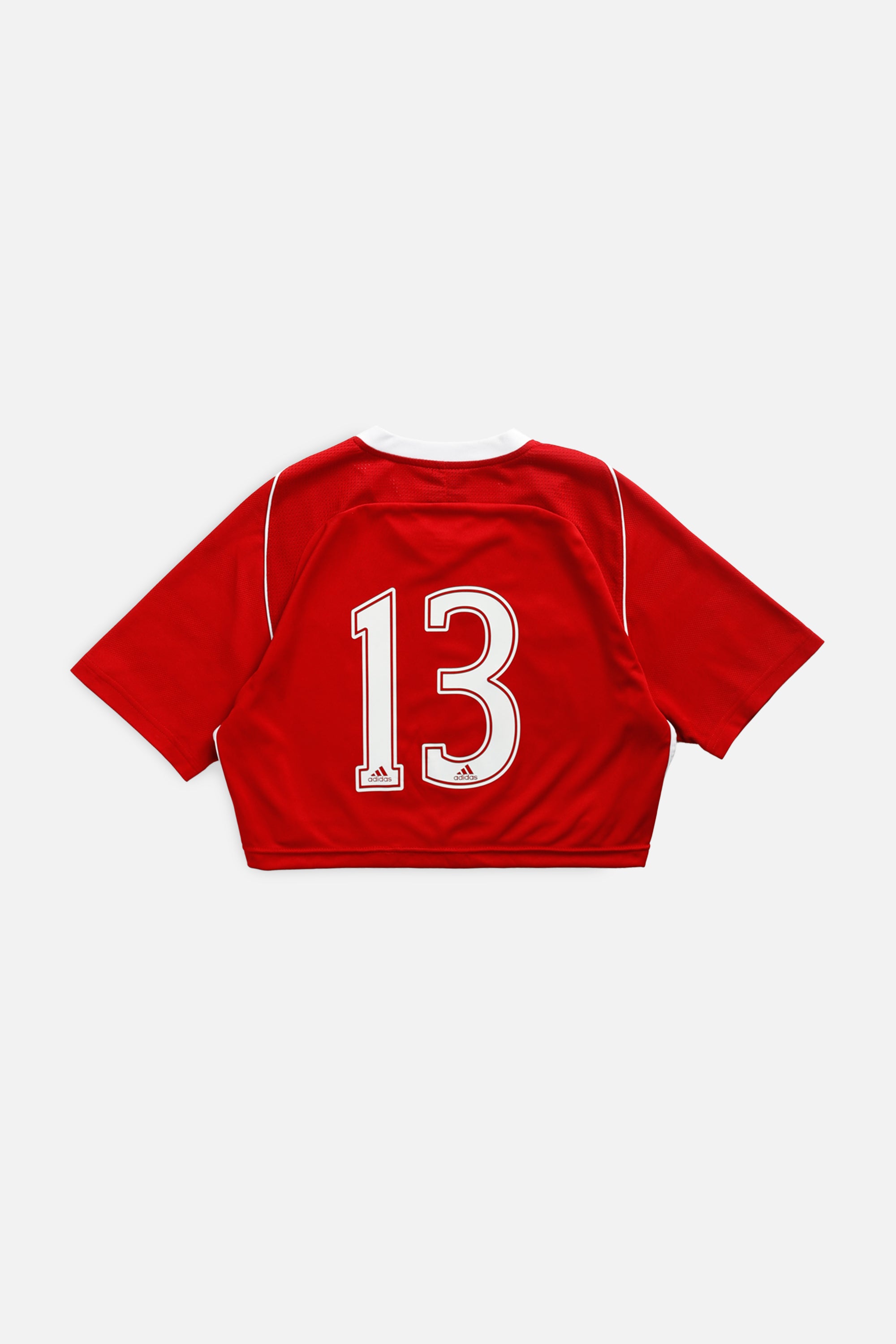 Rework Crop NorthEast United Soccer Jersey - M-JERSEYS-vendor-unknown-M-Frankie Collective Rare Vintage Streetwear Reworks