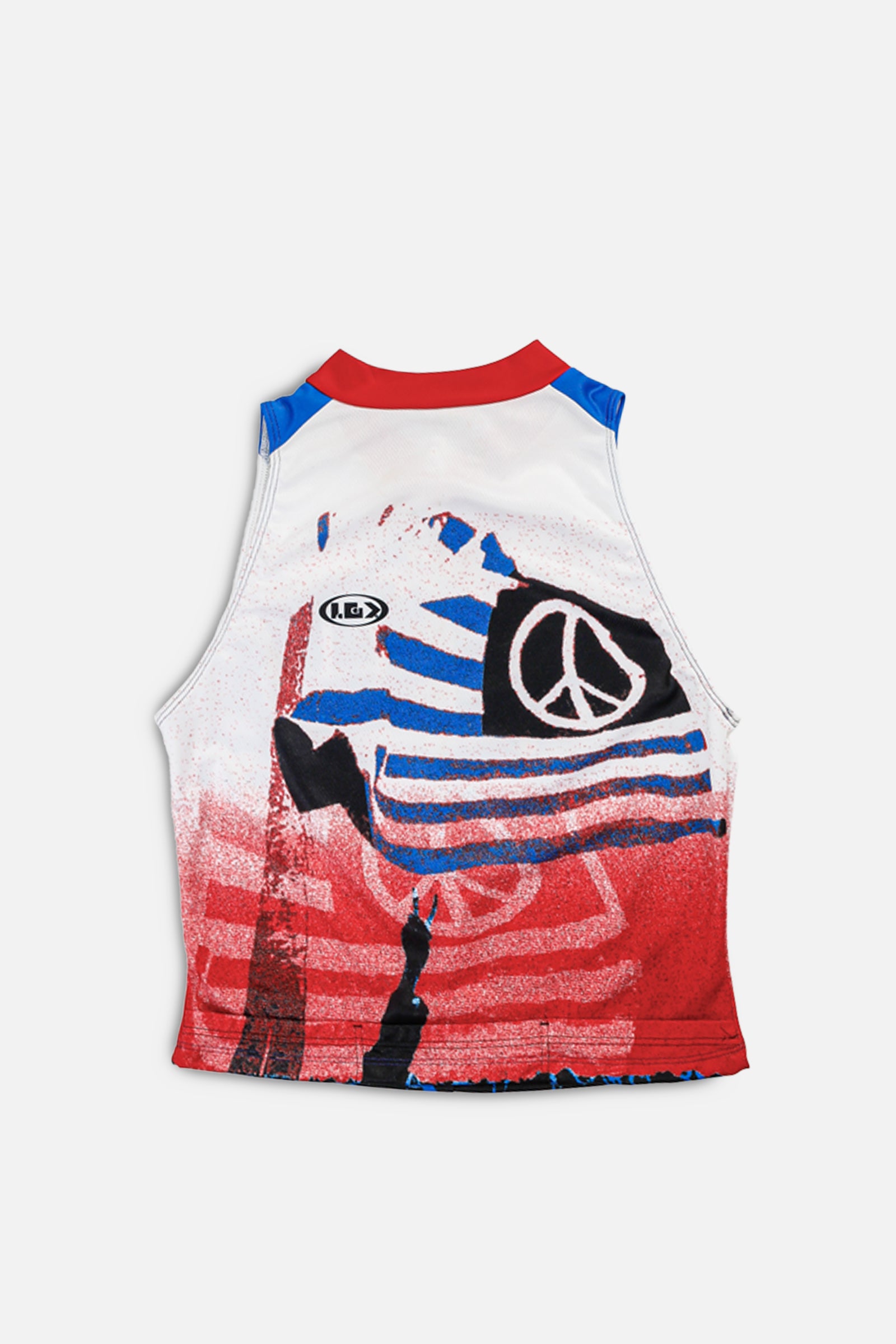 Rework Cycling Tank - XL-TOPS-vendor-unknown-XL-Frankie Collective Rare Vintage Streetwear Reworks