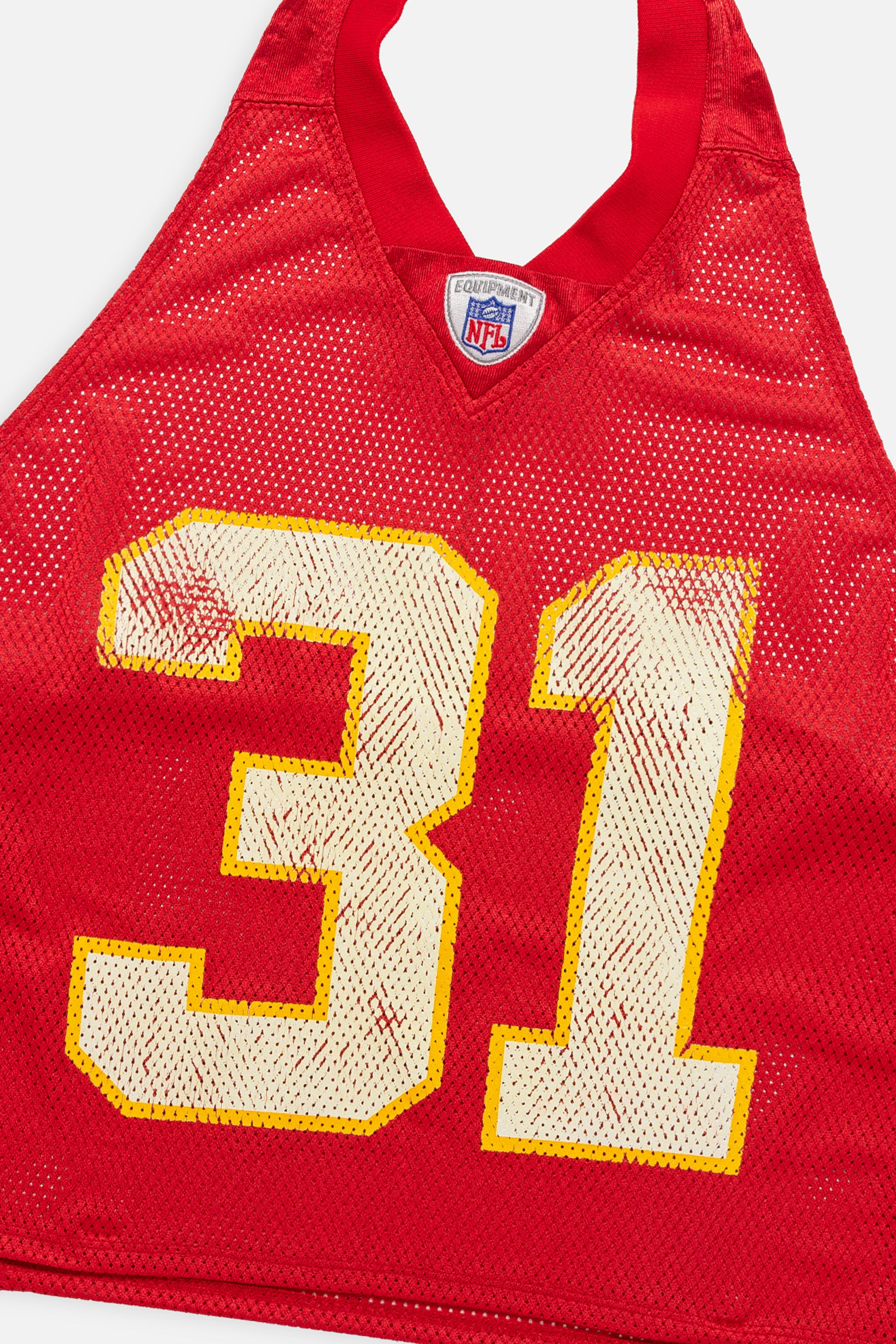Rework Kansas City Chiefs Halter Top-NFL-Frankie Collective-Rework-Vintage-Streetwear