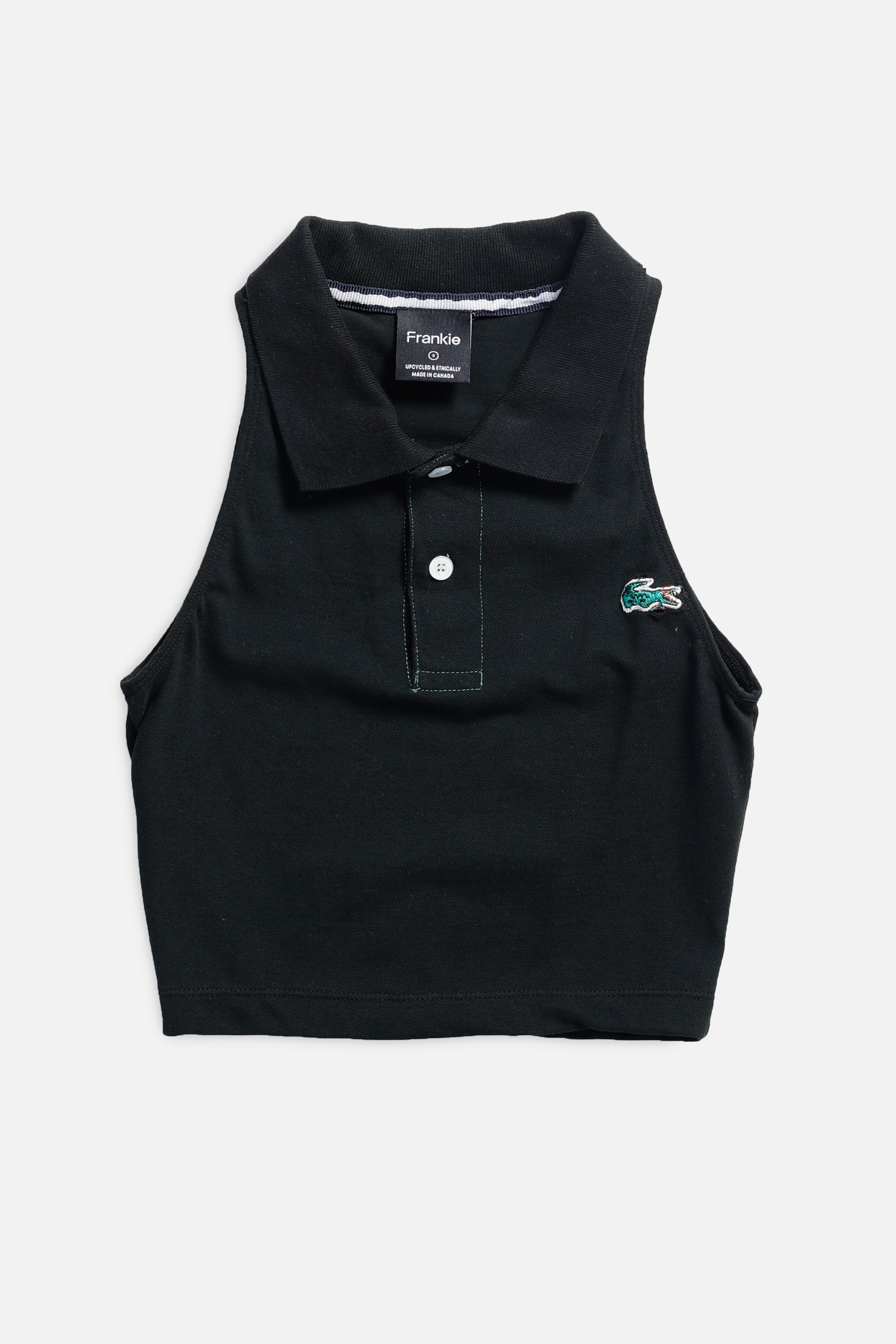 Rework Lacoste Collared Tank - S-TOPS-lacoste-Frankie Collective
