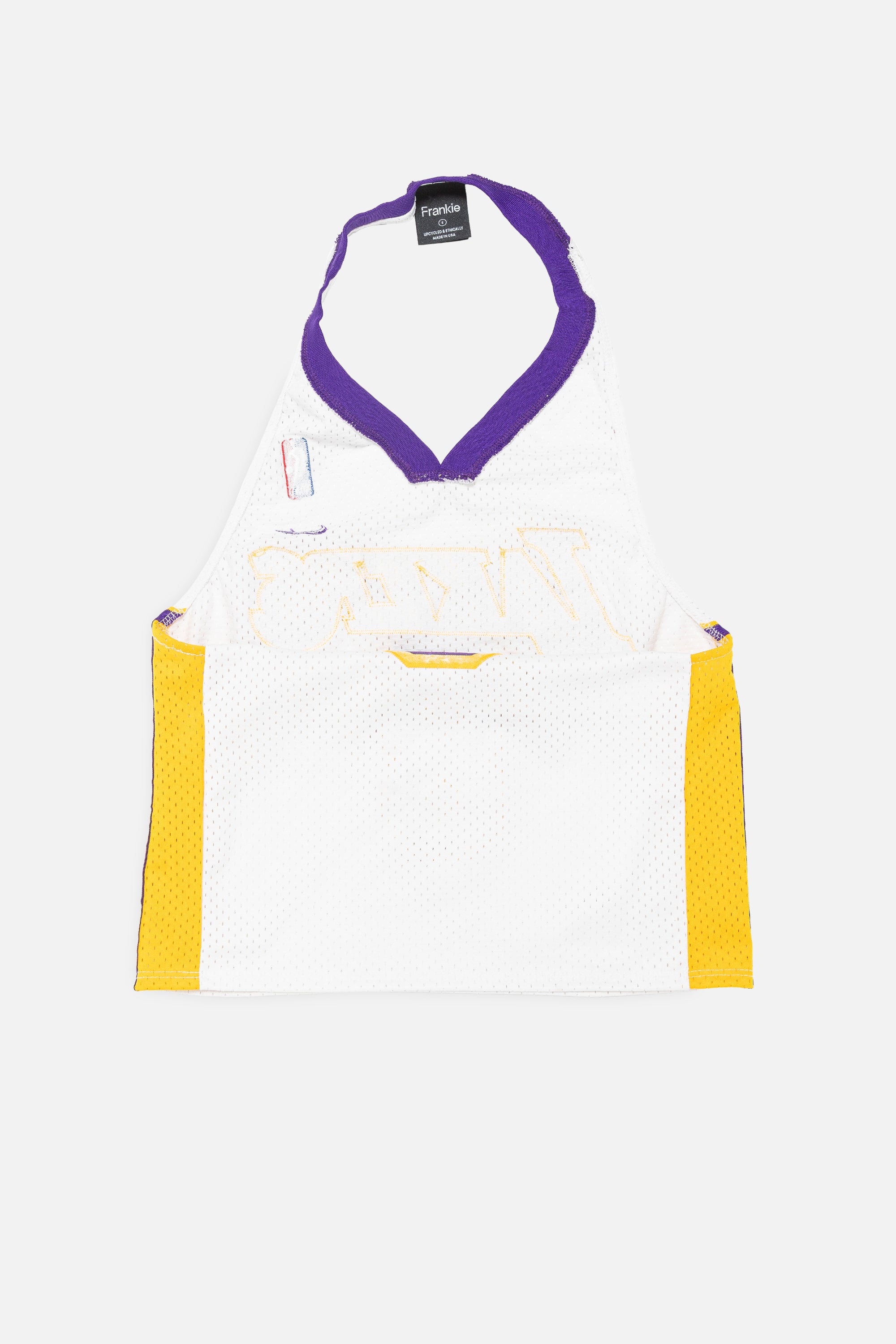 Rework Los Angeles Lakers Halter Top-NBA-Frankie Collective-Rework-Vintage-Streetwear