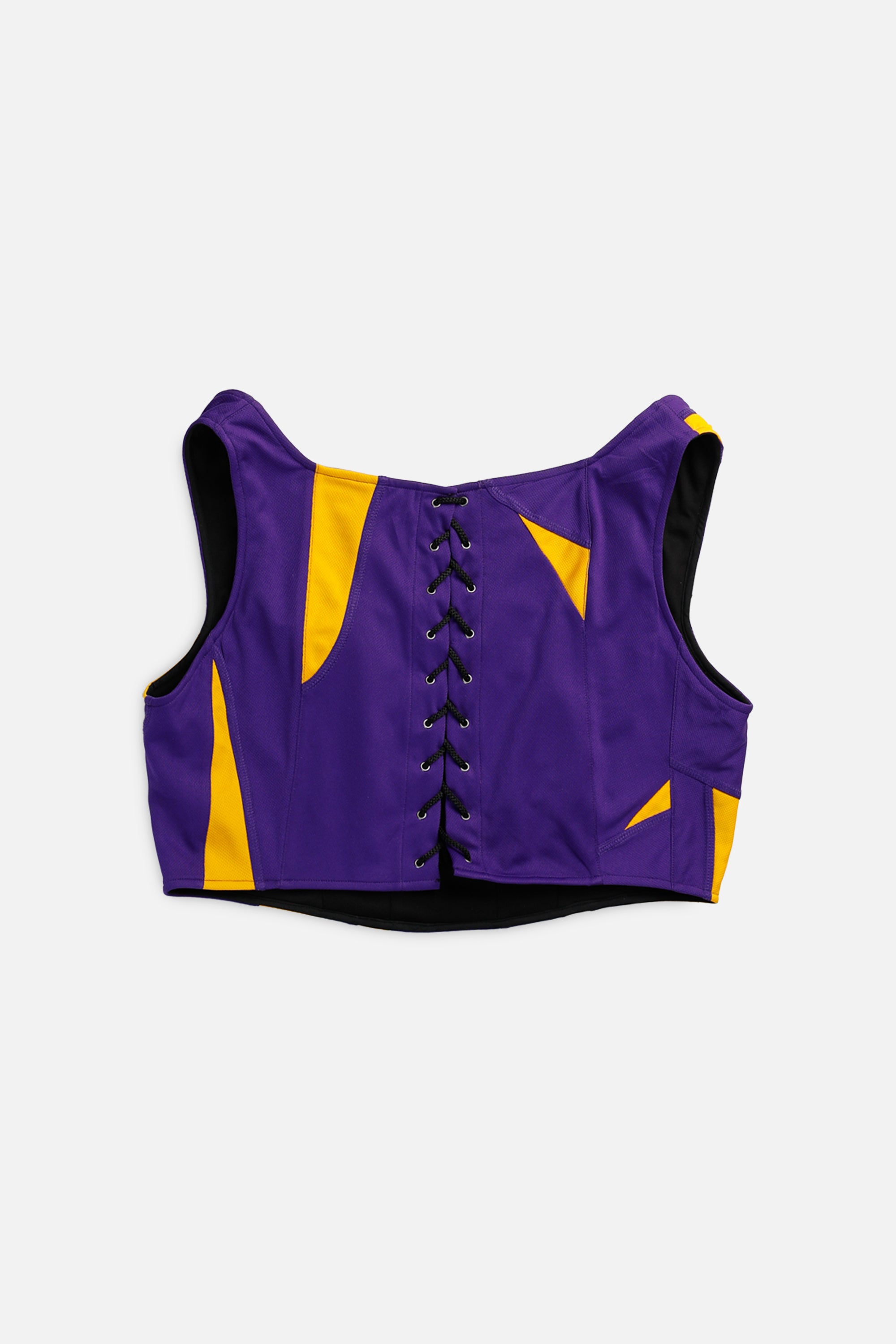 Rework Minnesota Vikings NFL Corset - XXL-TOPS-NFL-XXL-Frankie Collective Rare Vintage Streetwear Reworks