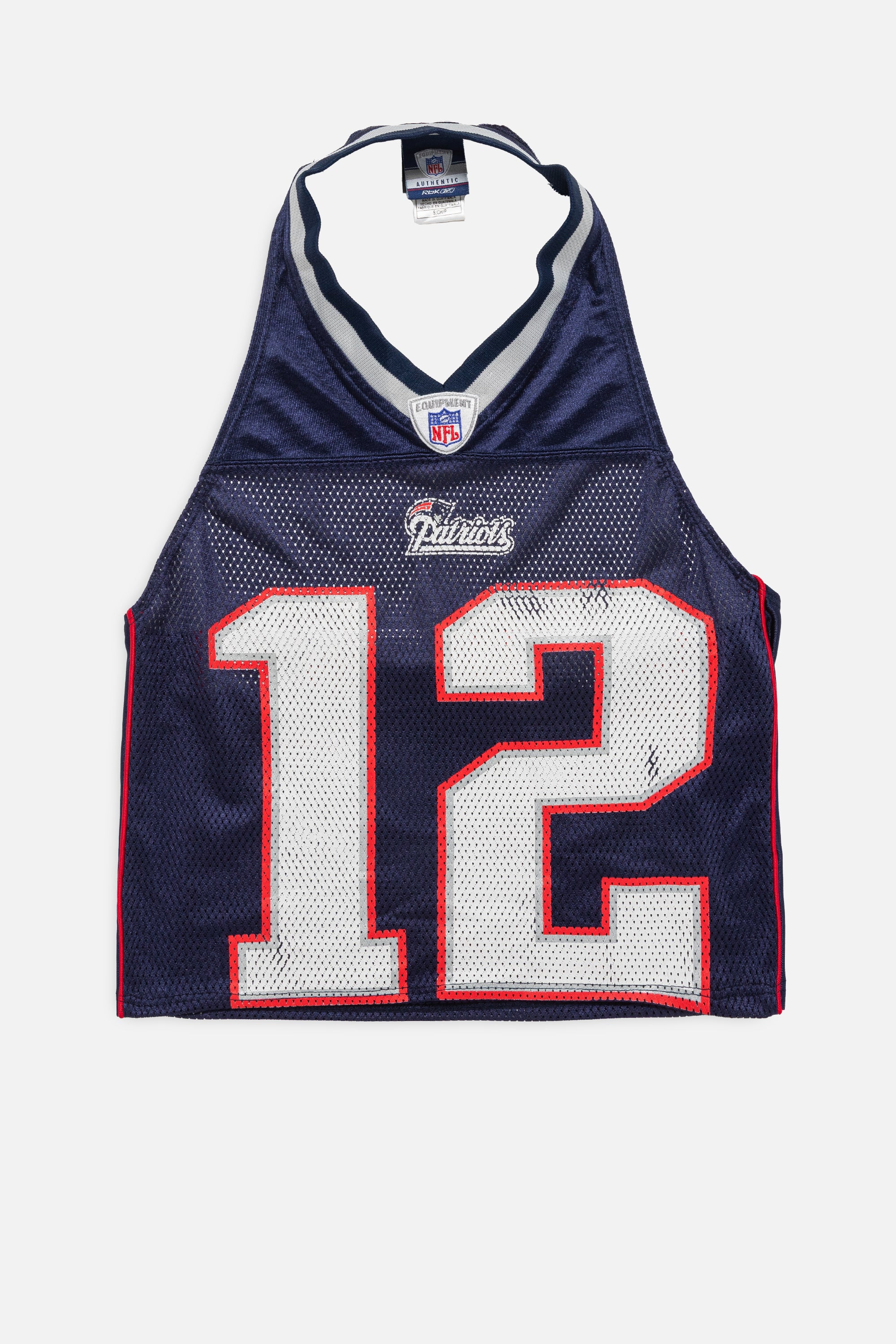 Rework New England Patriots Halter Top-NFL-Frankie Collective-Rework-Vintage-Streetwear