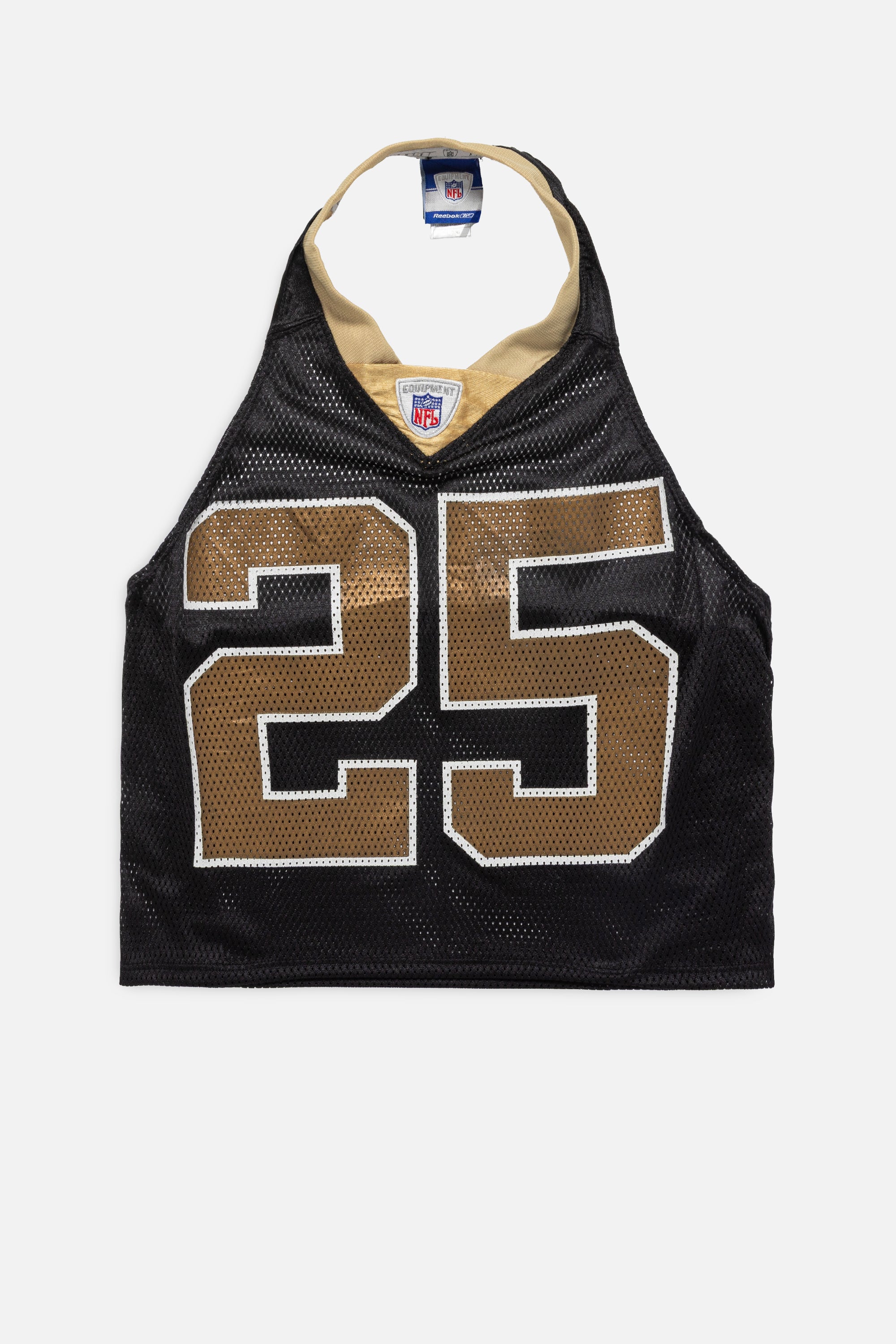 Rework New Orleans Saints Halter Top-NFL-Frankie Collective-Rework-Vintage-Streetwear